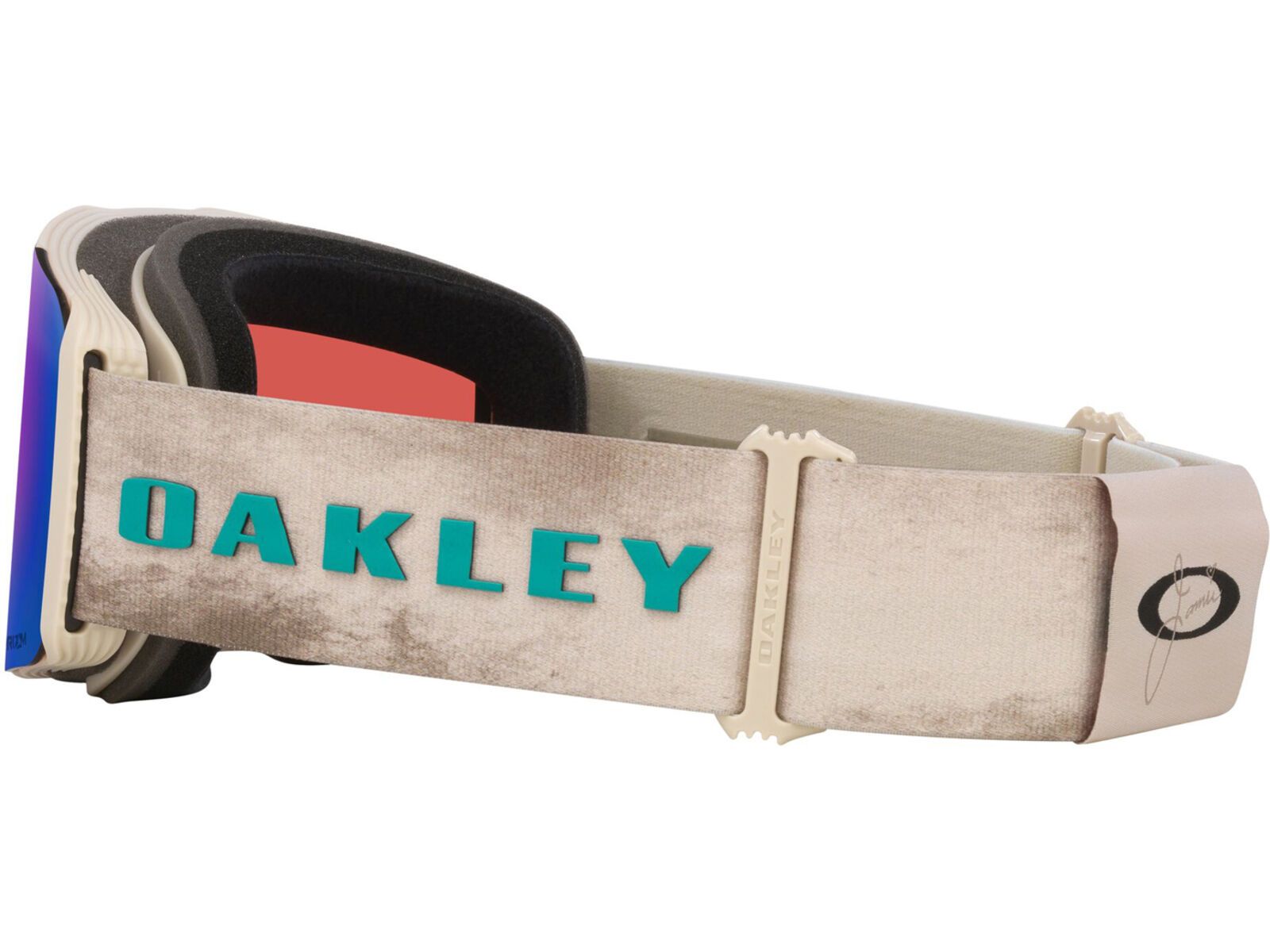 Oakley Line Miner Pro L Jamie Anderson Signature, Prizm Snow Argon Iridium & Iced | Bild 6