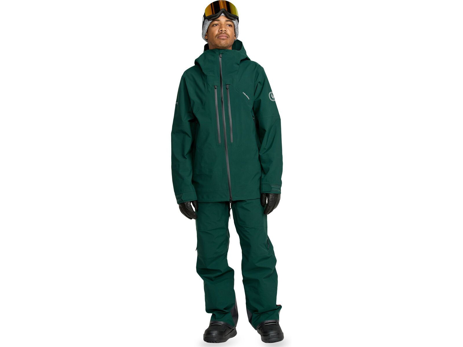 Volcom Guide Gore-Tex Pro Shell Pant, black green | Bild 7