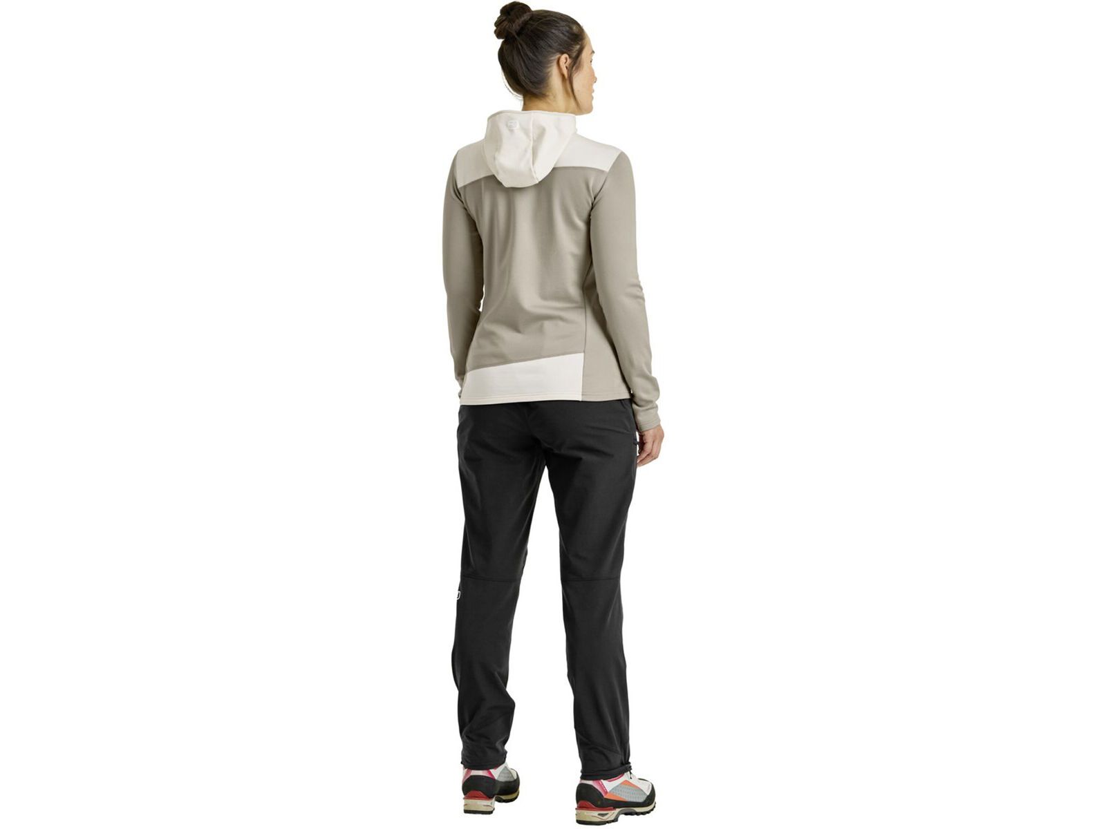 Ortovox Merino Fleece Light Hoody W, grey sand | Bild 4