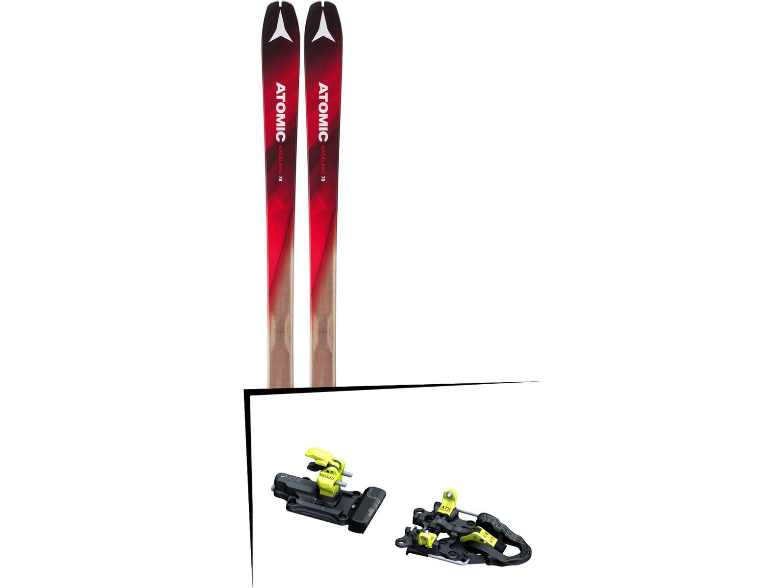 Set: Atomic Backland 78 2018 + ATK Freeraider 14 2.0 (2322434) | Bild 1