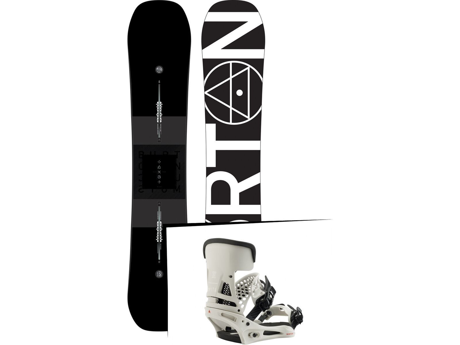 Set: Burton Custom X 2019 +  Malavita (2218354S) | Bild 1