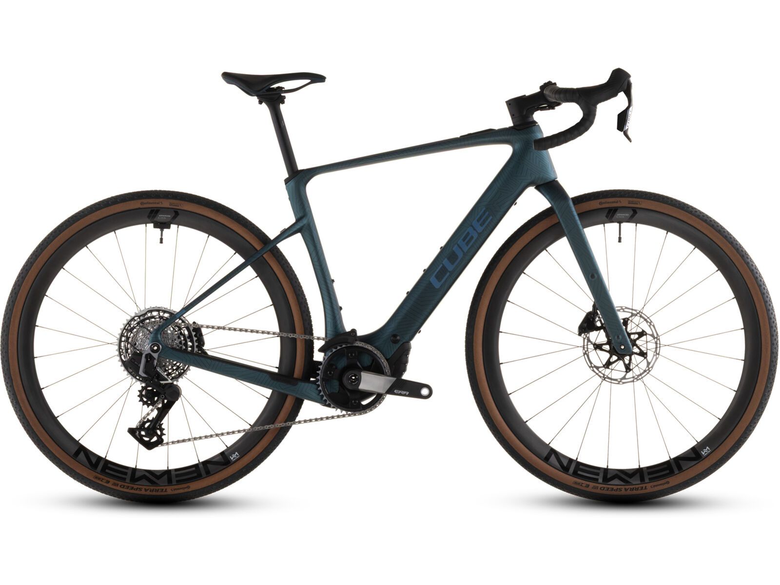 Cube Nuroad Hybrid C:62 SLT 400X, royalgreen´n´crisscross | Bild 1
