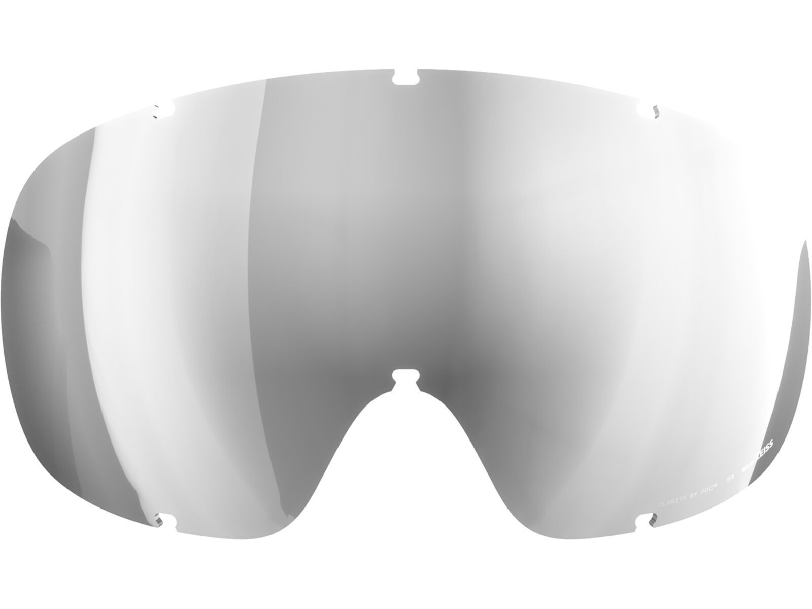 POC Fovea Mid/Fovea Mid Race Lens, Clarity Hi. Int./Sunny Silver | Bild 1