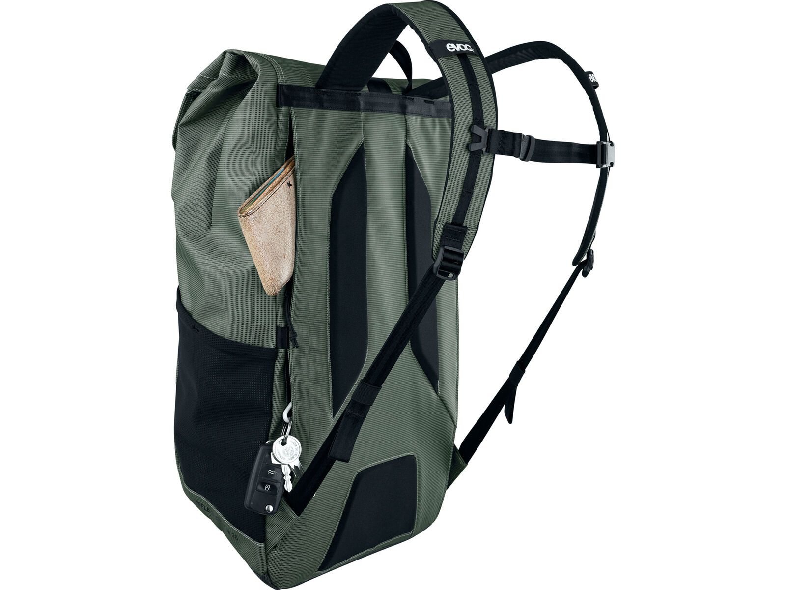 Evoc Duffle Backpack 26, dark olive/black | Bild 7