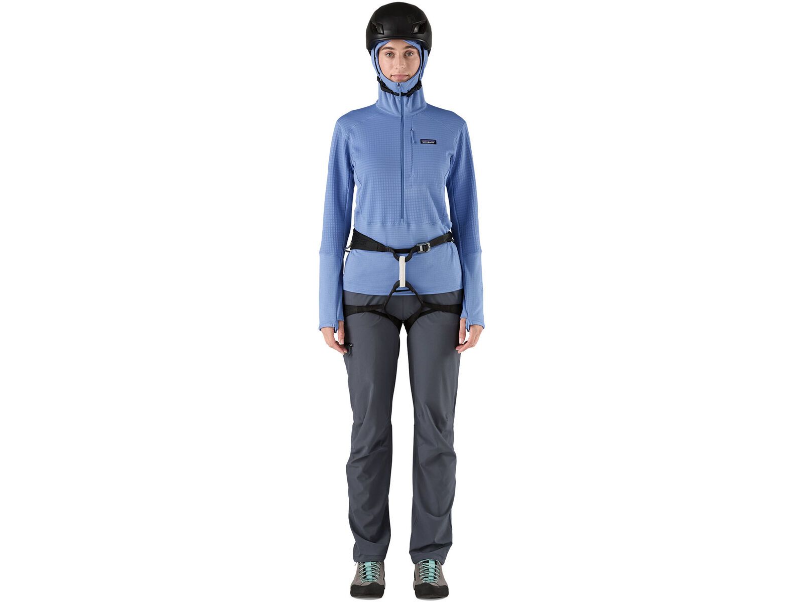 Patagonia Women's R1 Hybrid Pullover Hoody, abundant blue | Bild 4