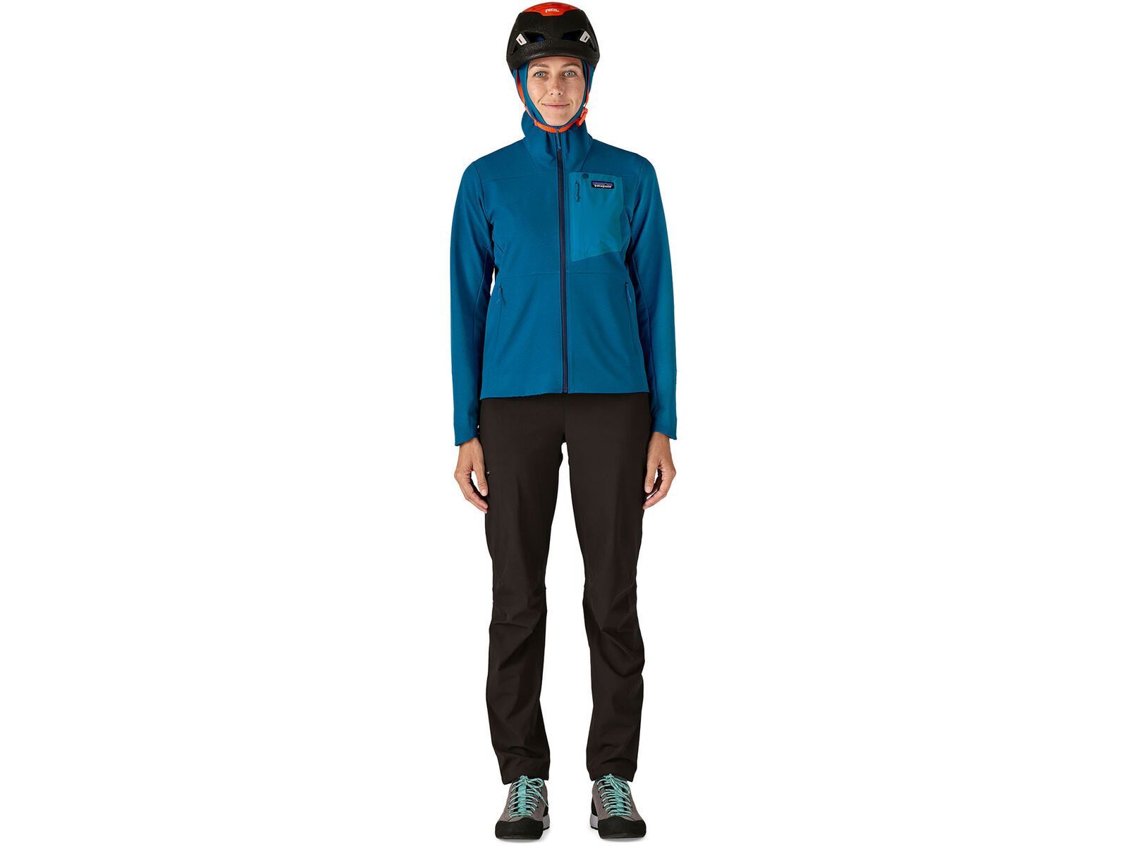 Patagonia Women's R1 CrossStrata Hoody, endless blue | Bild 4