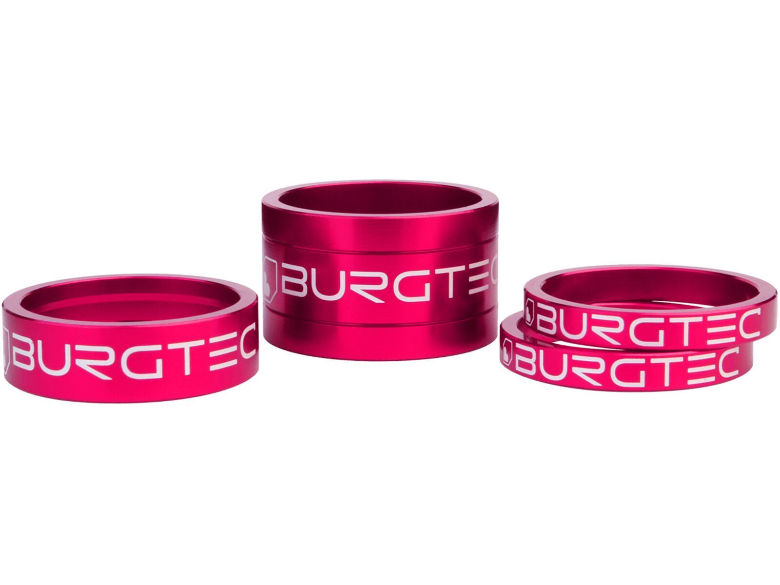 Burgtec Stem Spacers, toxic barbie pink | Bild 1