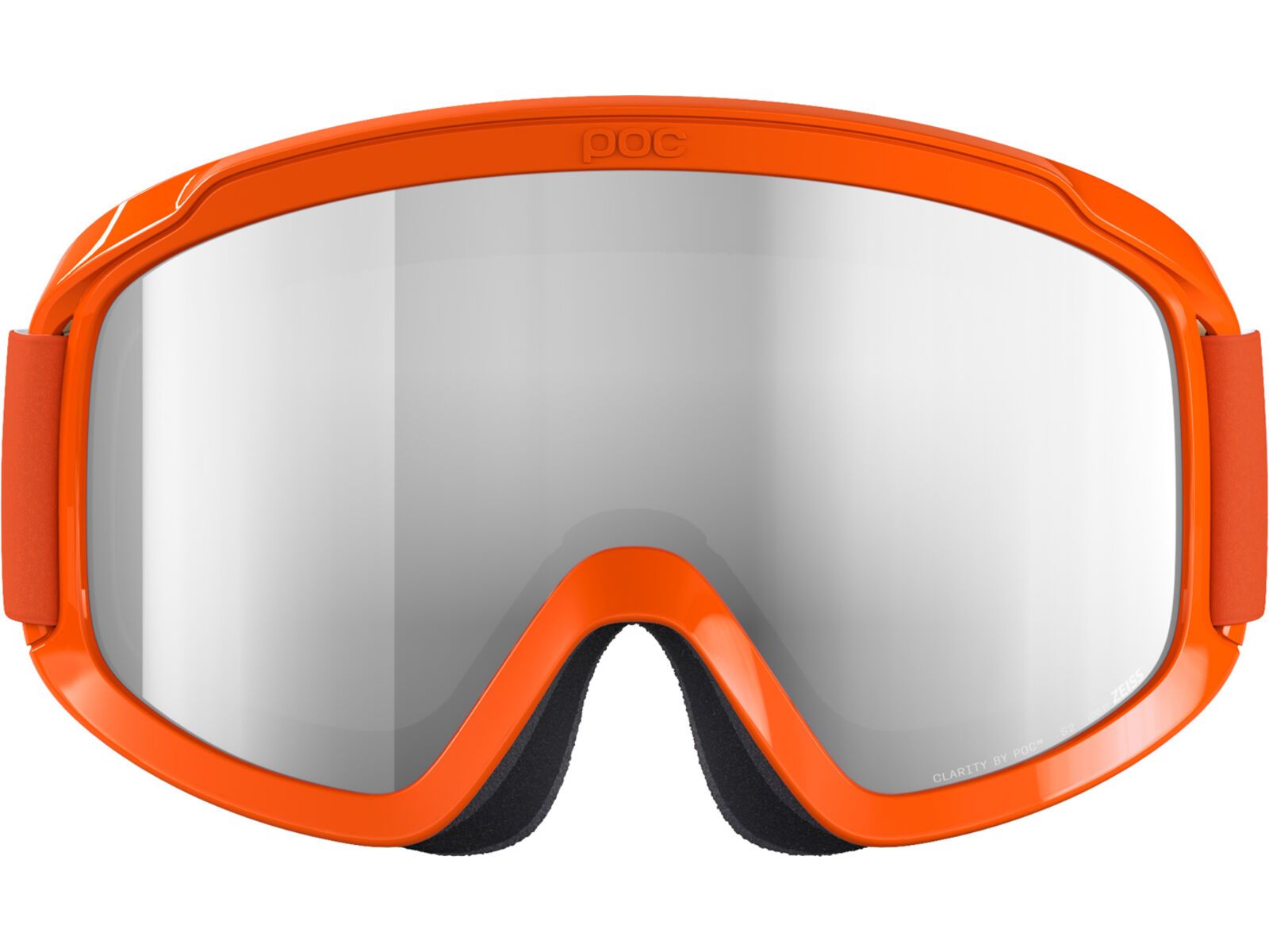 POC POCito Opsin, Clarity Partly Sunny Silver / fluorescent orange | Bild 2