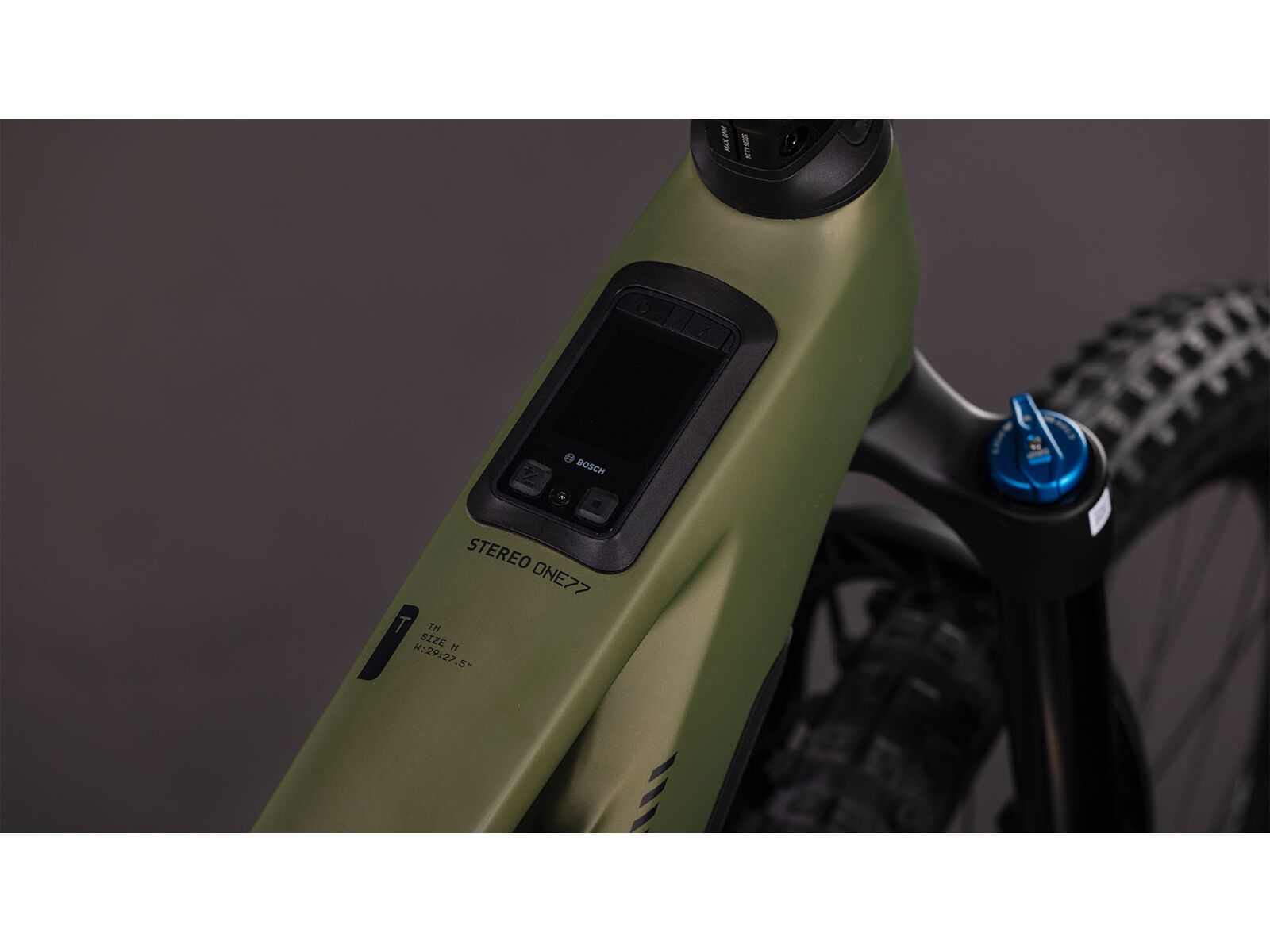 Cube Stereo Hybrid One77 HPC TM 800, reedgreen´n´matrix | Bild 3