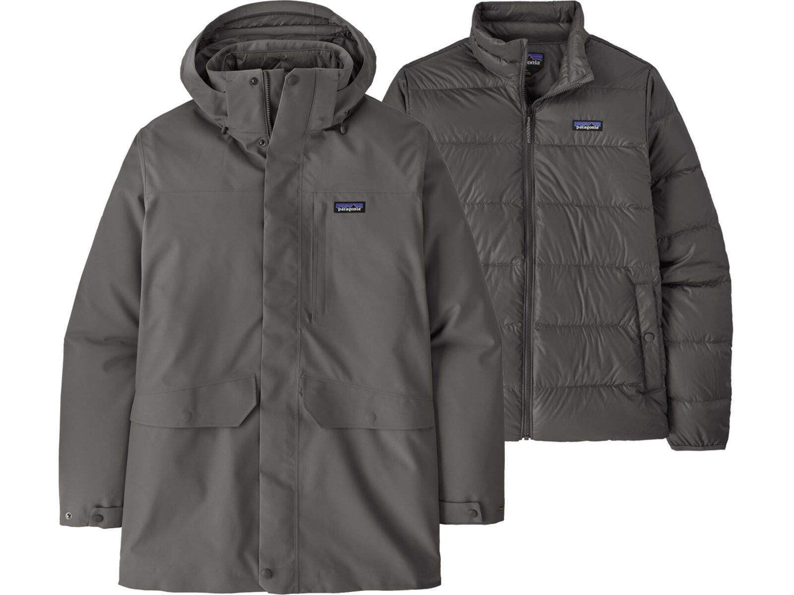Patagonia Men's Tres 3-in-1 Parka, forge grey | Bild 1