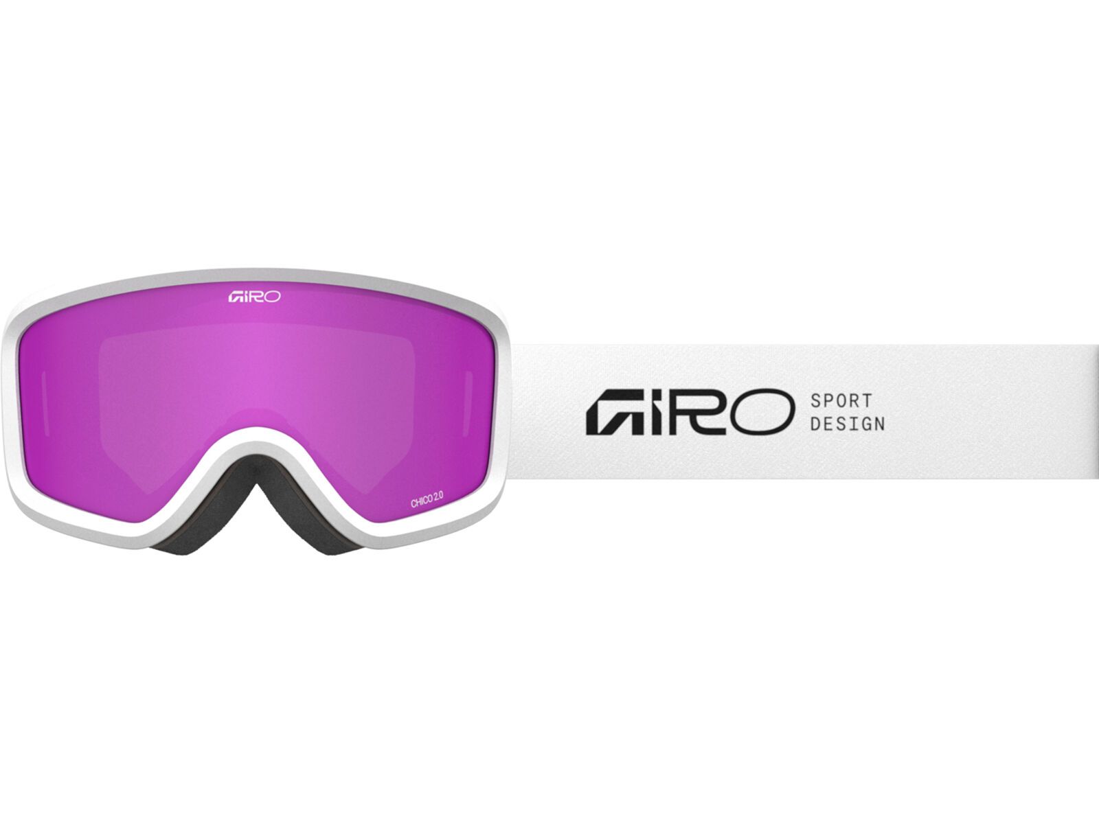 Giro Chico 2.0, Amber Pink / stacked white | Bild 1