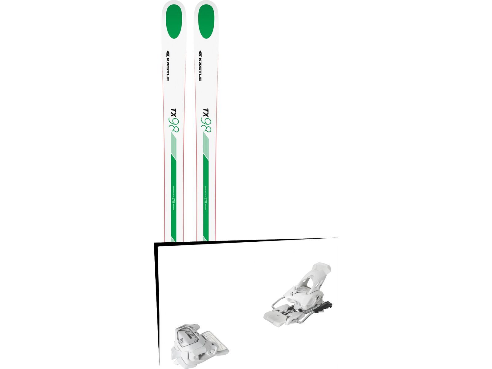 Set: Kästle TX98 2019 + Tyrolia Attack² 12 GW matt white | Bild 1