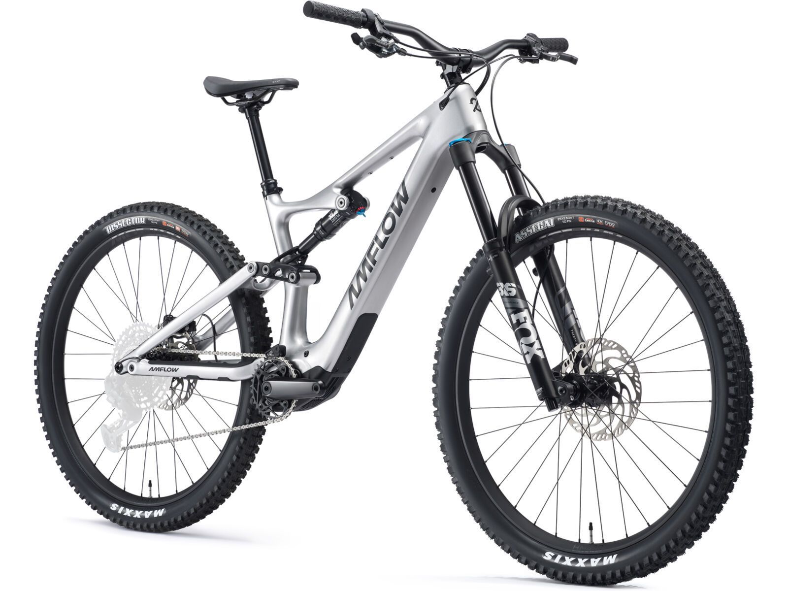 Amflow PL Carbon SRAM Eagle 70 - 800 Wh, satin silver | Bild 2