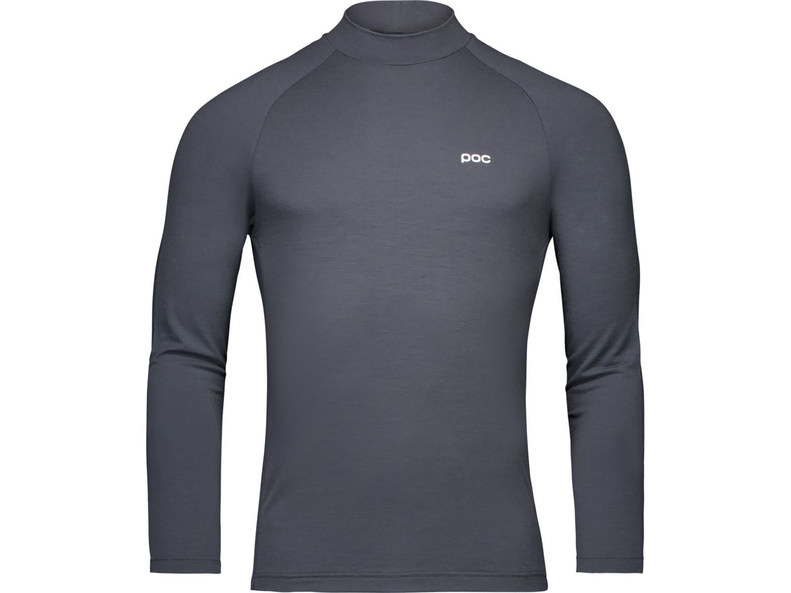 POC M's Layer Merino Mock Neck Jersey, sylvanite grey | Bild 1