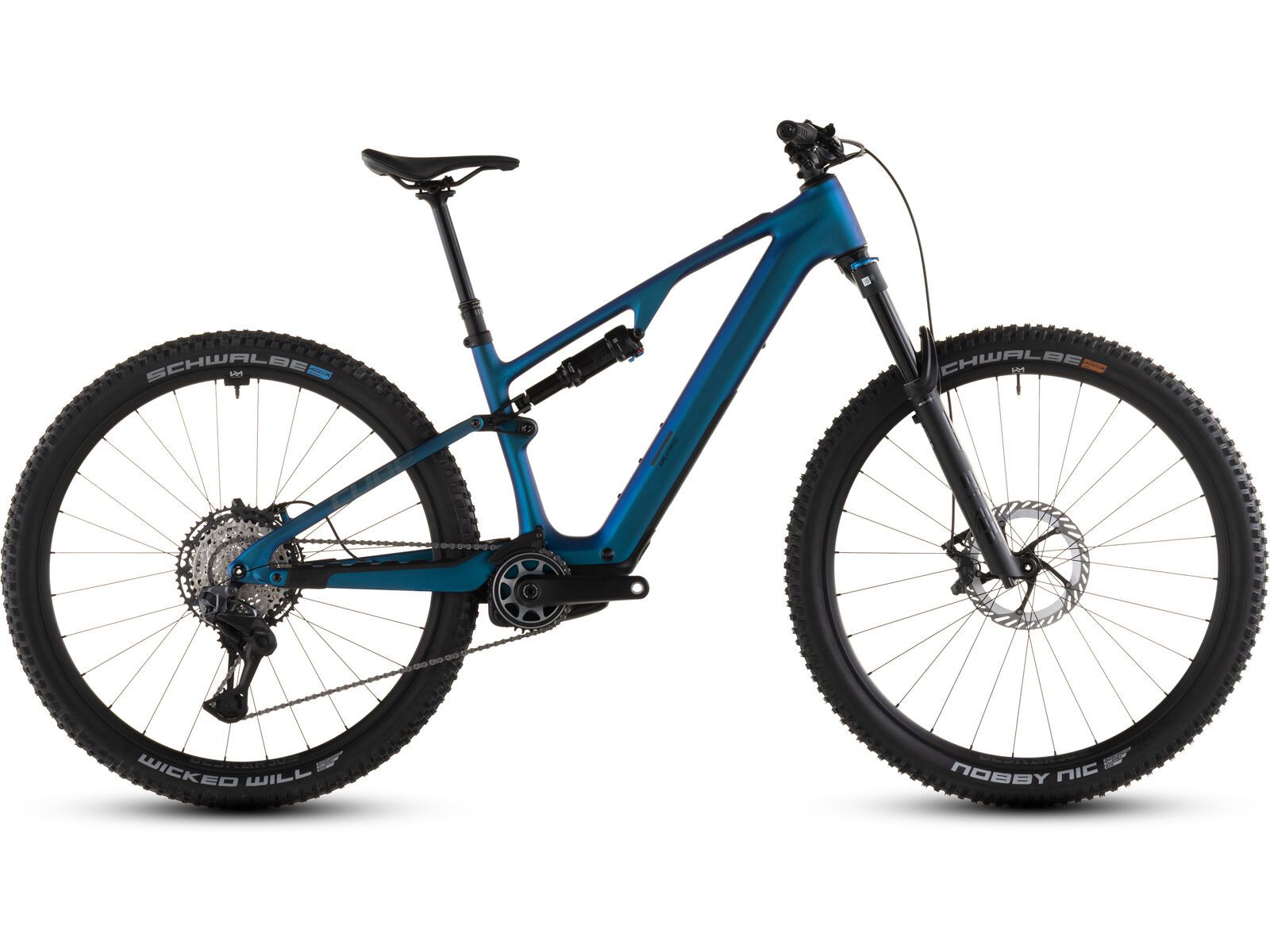 Cube AMS Hybrid One44 C:68X SLX 400X, nebula´n´black | Bild 1