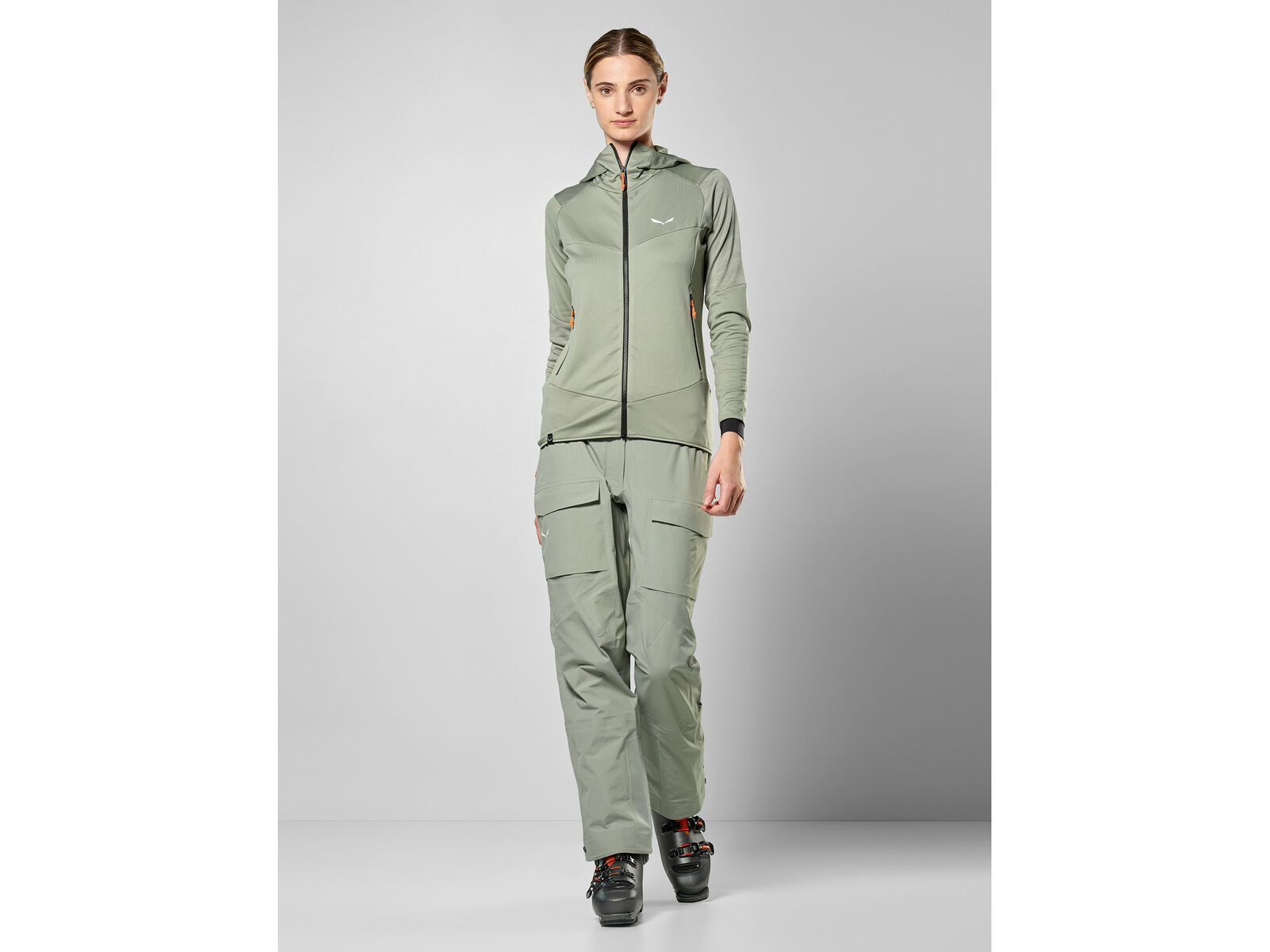 Salewa Sella Crevasse Kapuzenjacke Damen, shadow | Bild 3