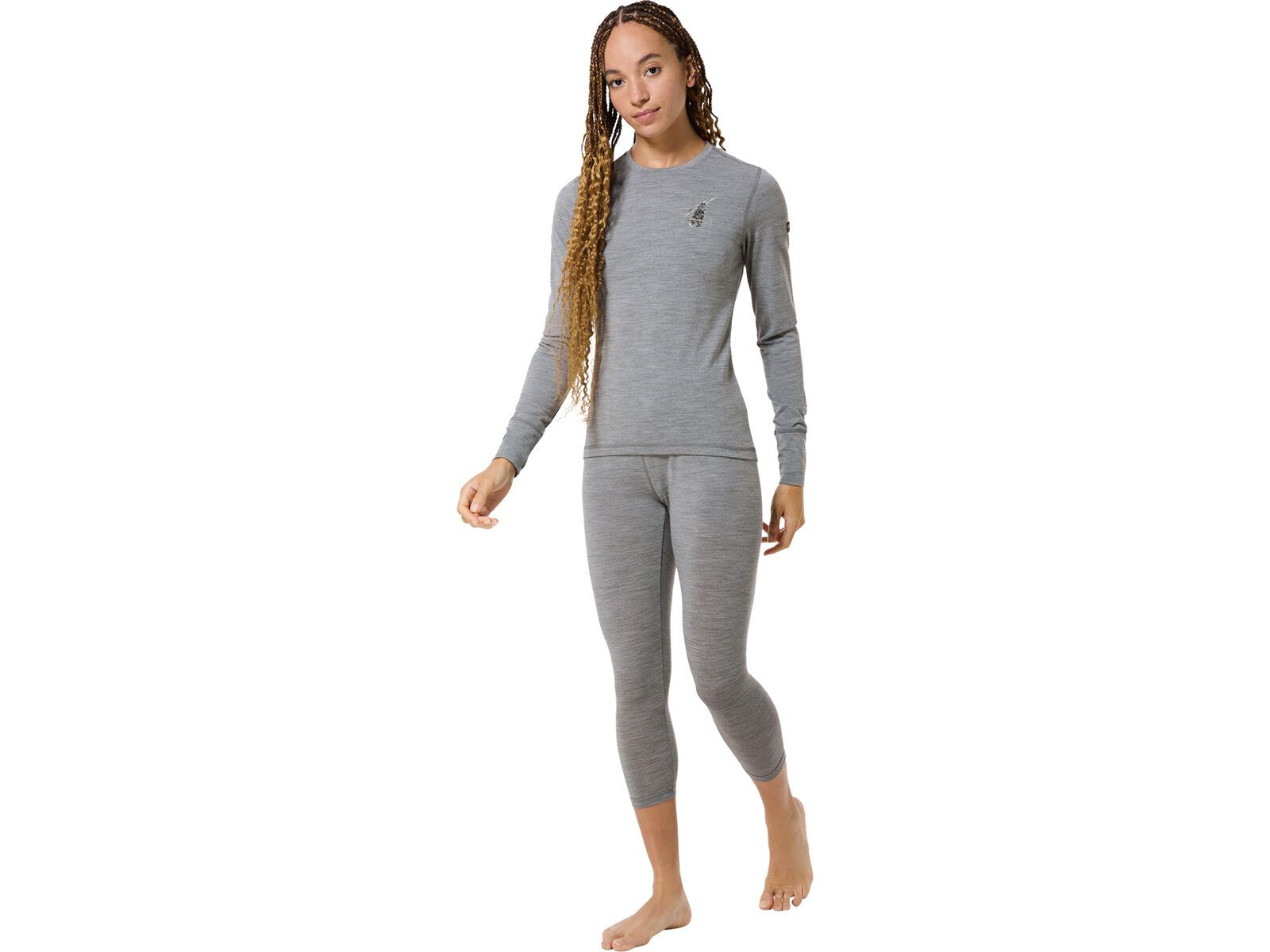 super.natural W Tundra175 Bunny LS, cashmere grey melange/various | Bild 5