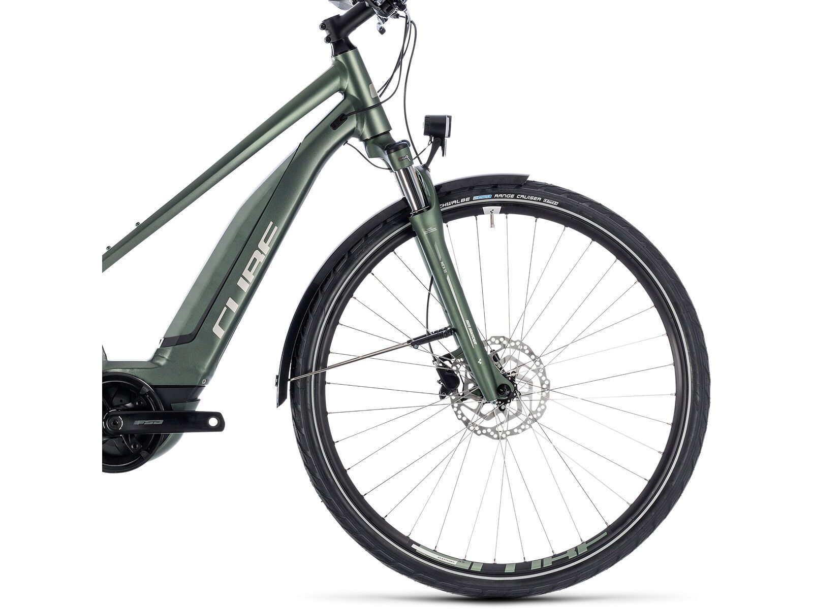 Cube Touring Hybrid ONE 400 Trapeze, frostgreen´n´silver | Bild 3
