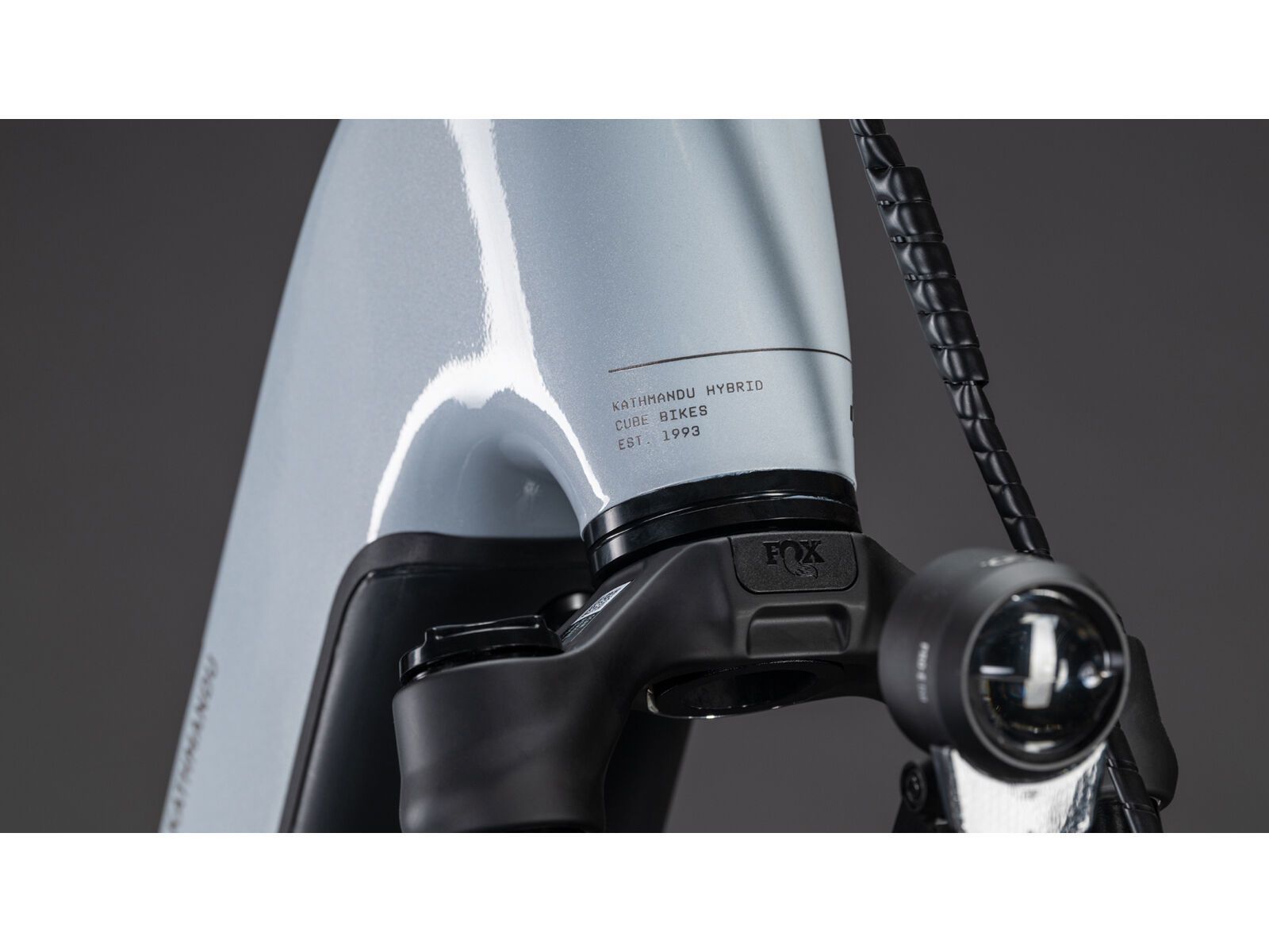 Cube Kathmandu Hybrid SLX 800 Easy Entry, foggrey´n´grey | Bild 6