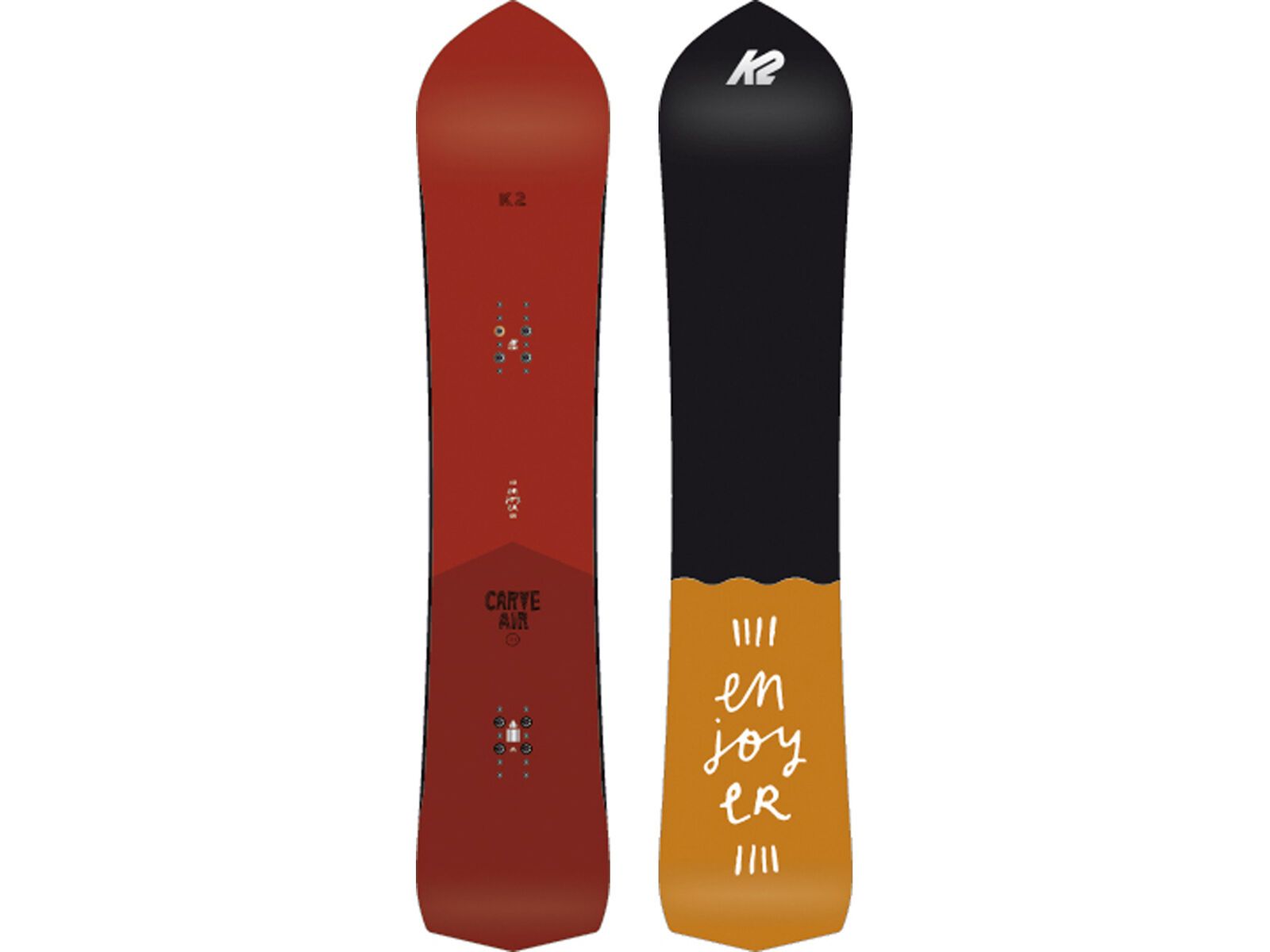 Set: K2 Carve Air 2017 + Burton Malavita (1712855S) | Bild 2