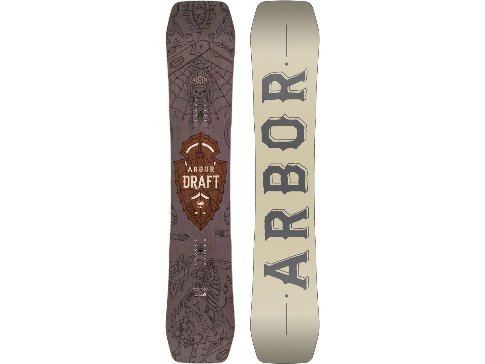 Set: Arbor Draft 2017 + Ride Rodeo (1487155S) | Bild 2