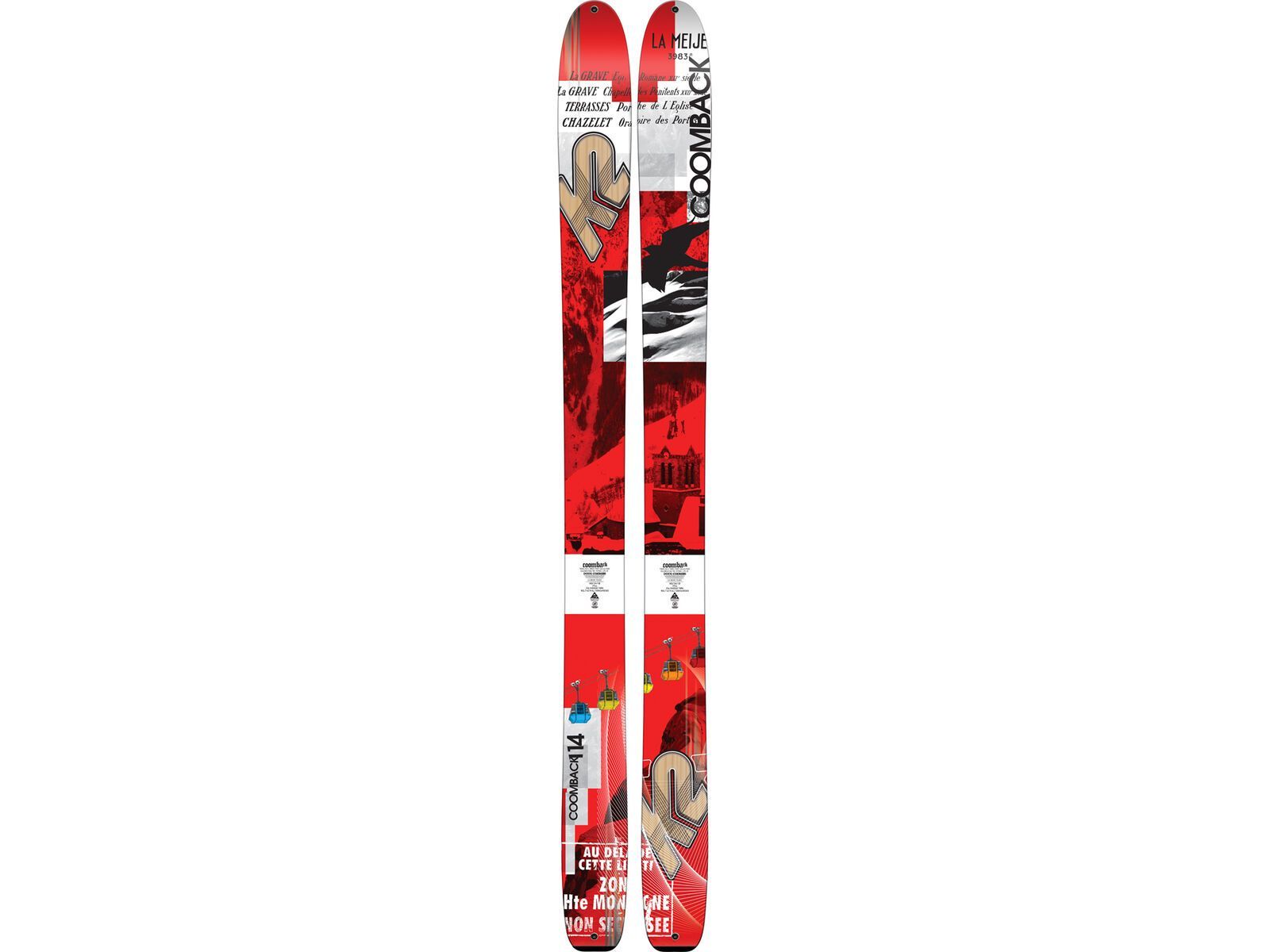 K2 SKI Set: Coomback 114 2016 + Marker Kingpin 10 | Bild 2