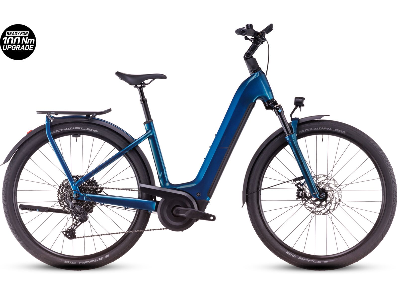 Cube Kathmandu Hybrid EX ABS 800 Easy Entry, electricblue´n´chrome | Bild 1