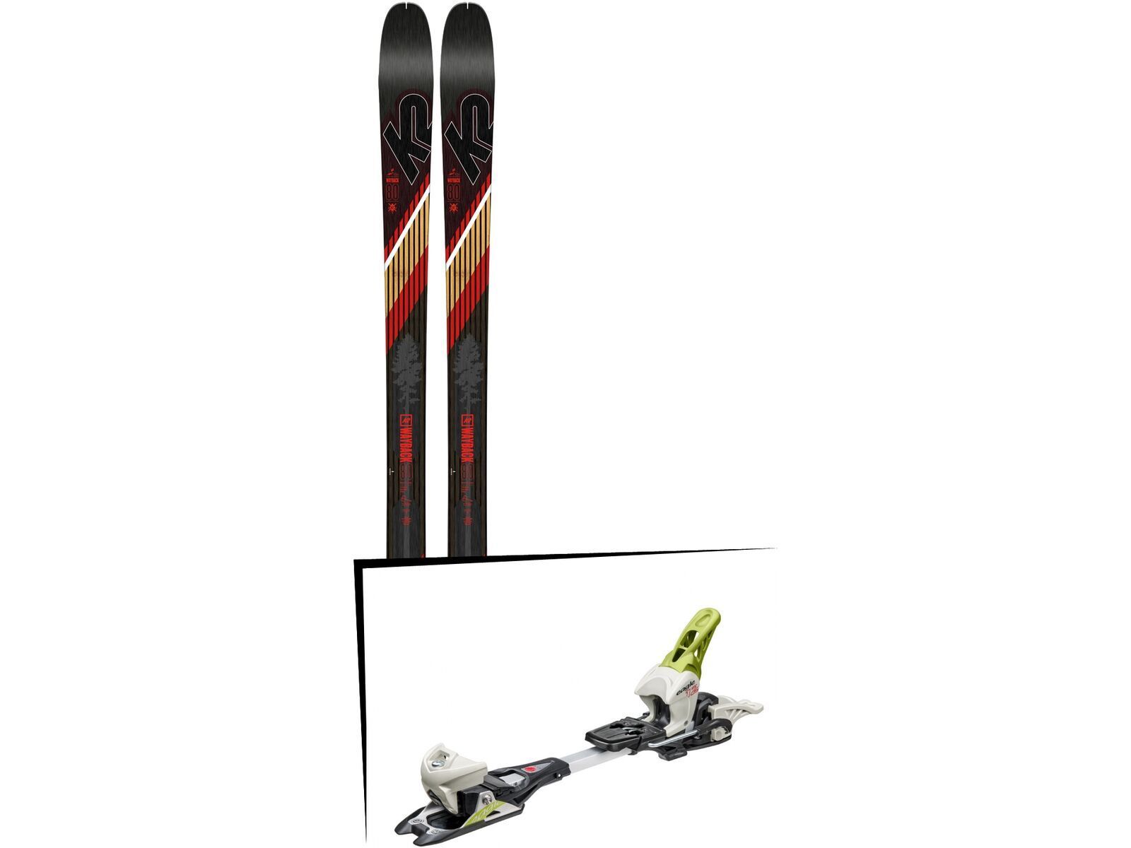 Set: K2 SKI Wayback 80 2019 + Fritschi Diamir Eagle 12 lemongrass | Bild 1