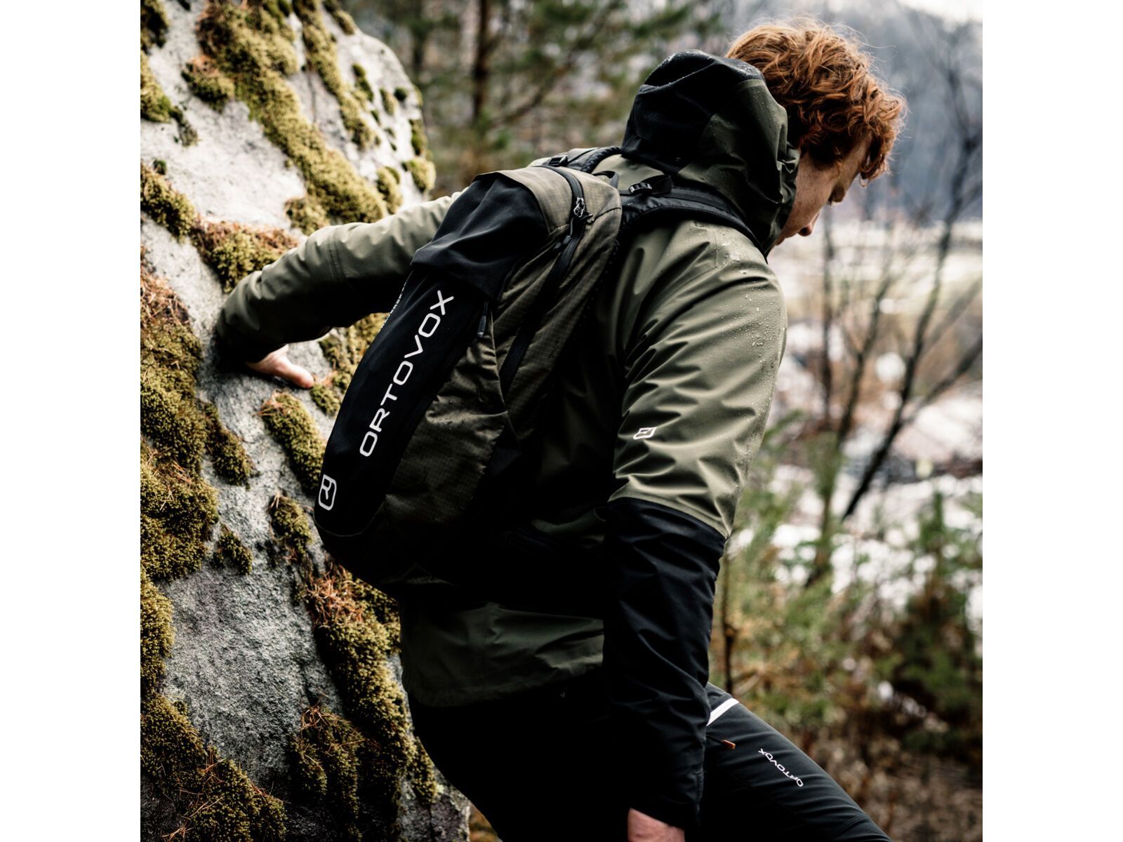 Ortovox Seceda 3L Jacket M, dark arctic grey | Bild 10