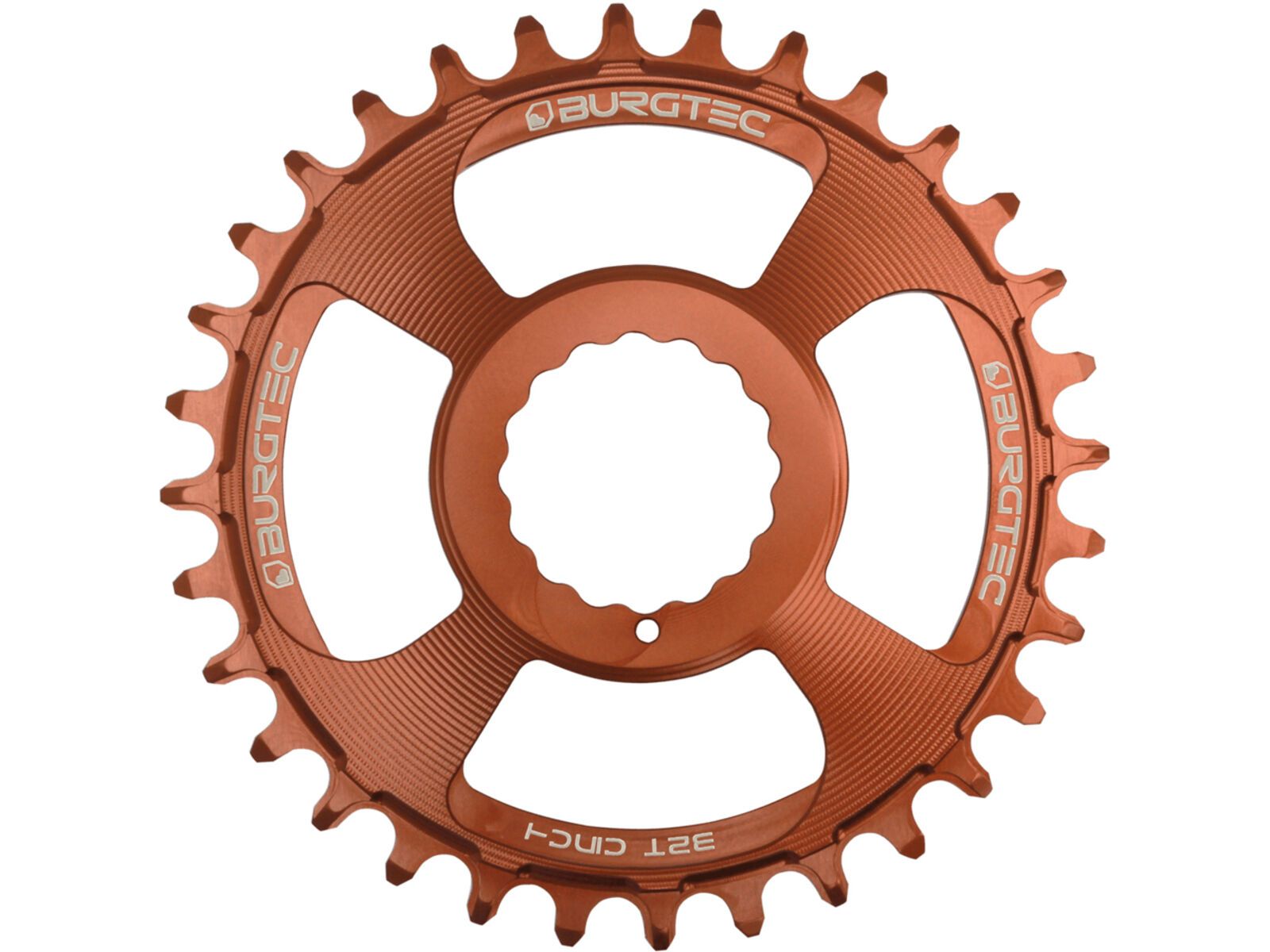 Burgtec Cinch Thick Thin Chainring, kash bronze | Bild 1