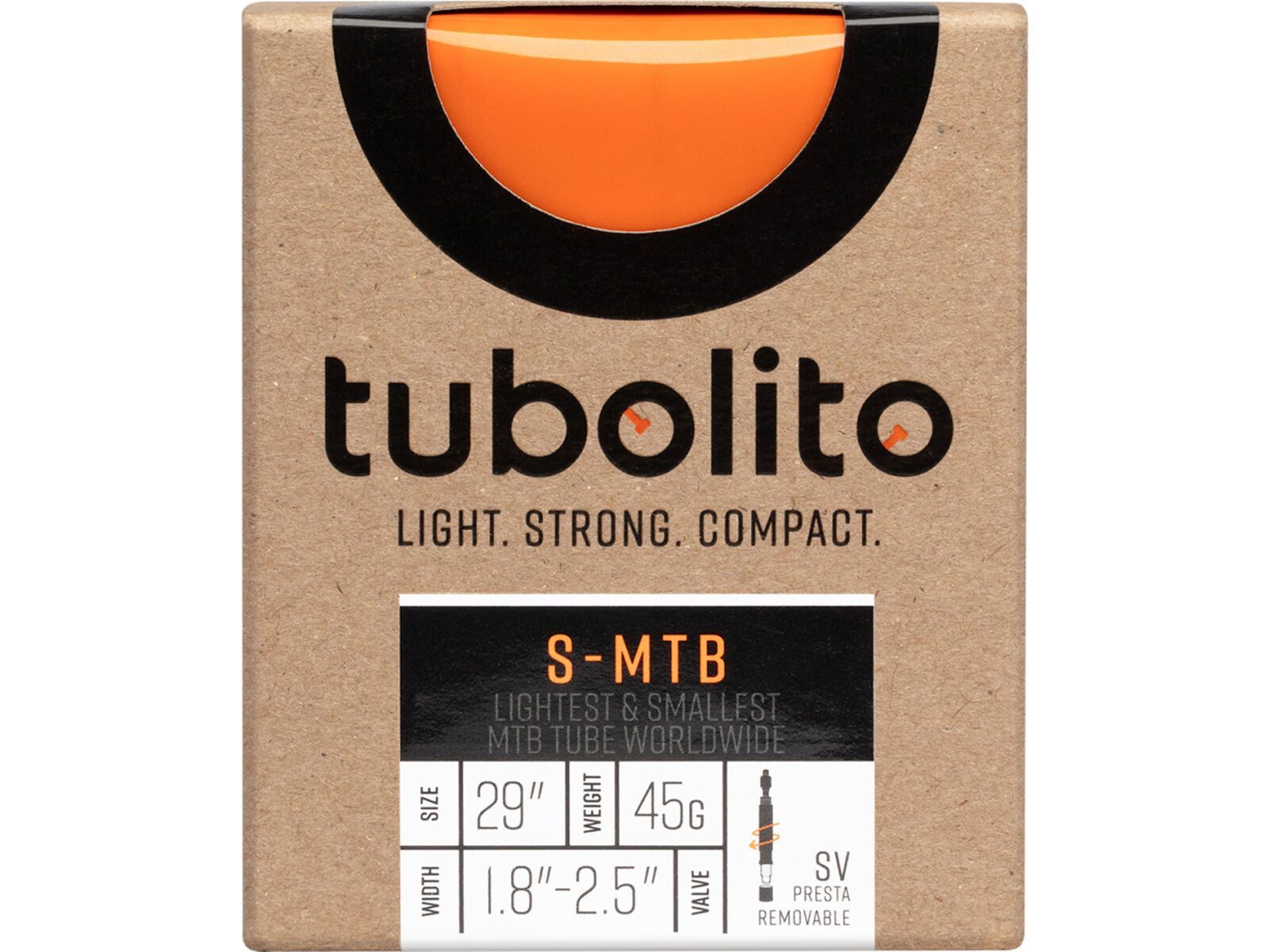 Tubolito S-Tubo MTB - 29 x 1.8-2.5, orange | Bild 2