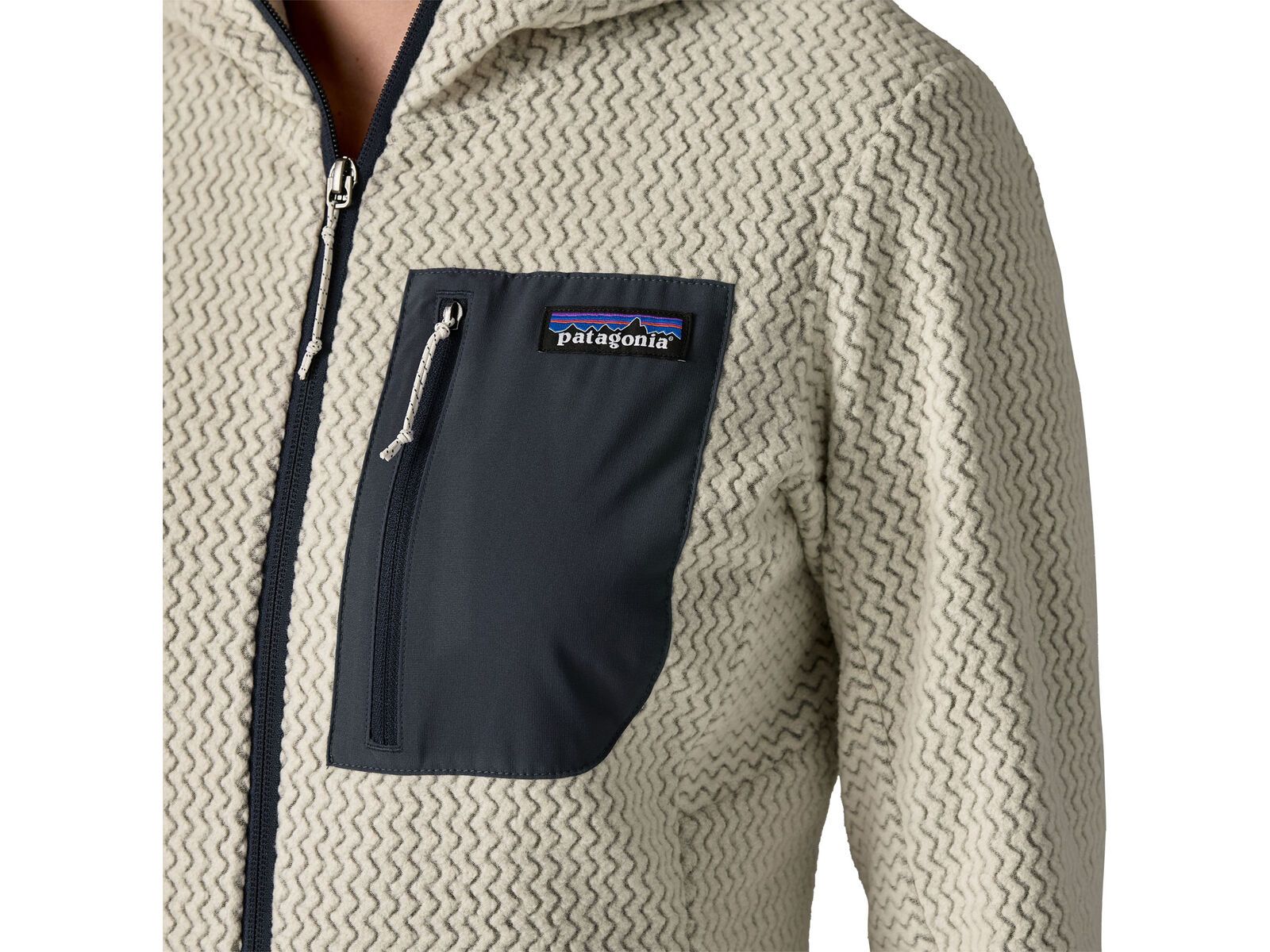 Patagonia Women's R1 Air Full-Zip Hoody, wool white | Bild 5