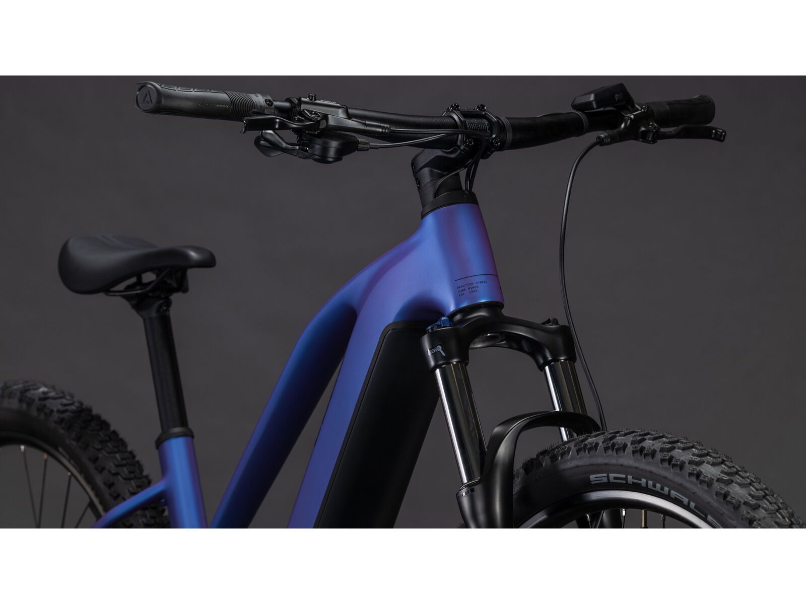 Cube Reaction Hybrid One 800 Trapeze 27.5, blueiris´n´reflect | Bild 8