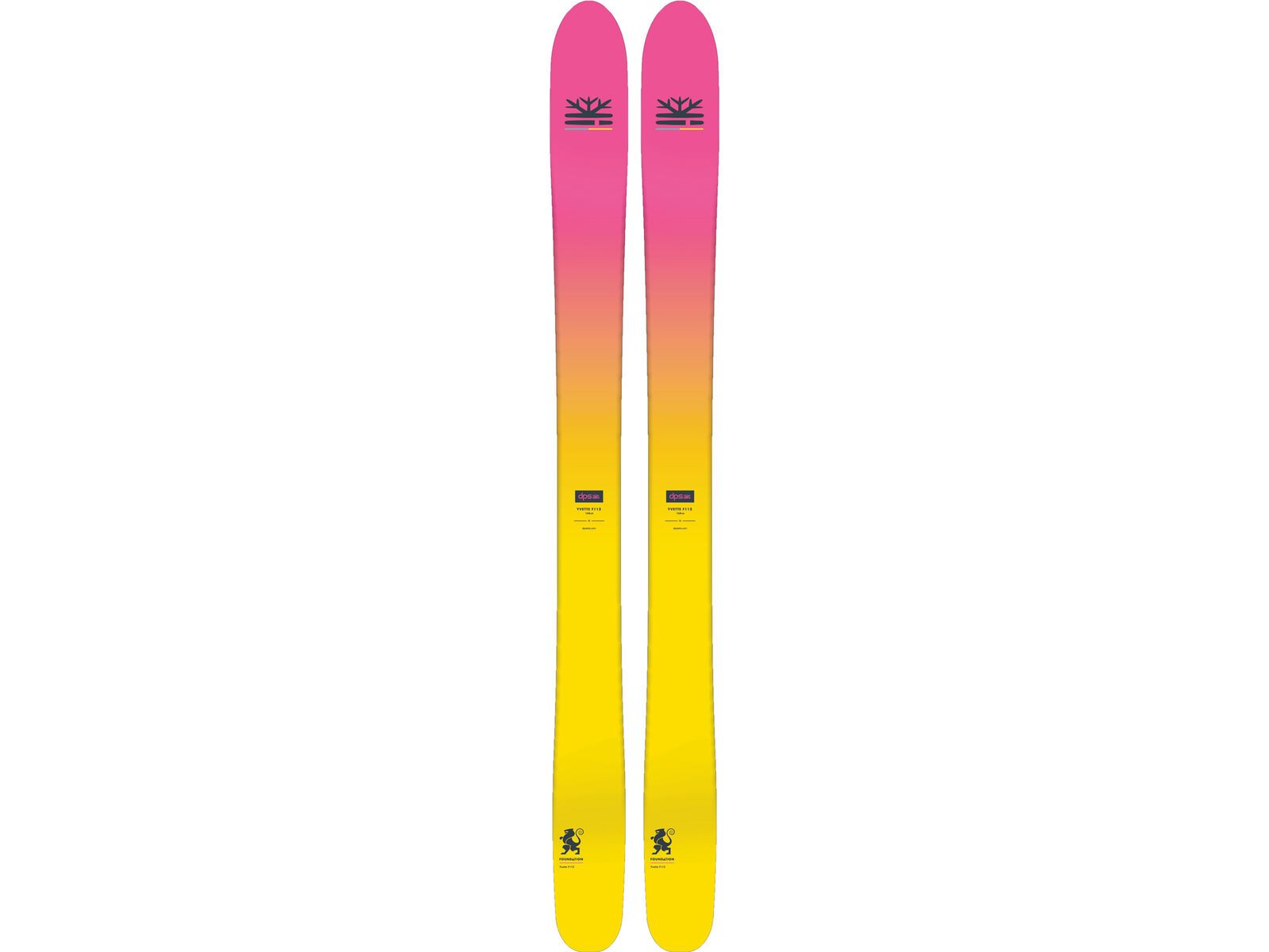 Set: DPS Skis Yvette 112 RP2 Foundation 2018 + Tyrolia Ambition 12 soldi blue yellow | Bild 2