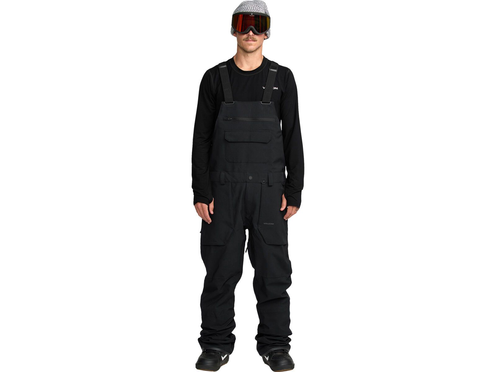 Volcom Roan Bib Overall, black | Bild 1