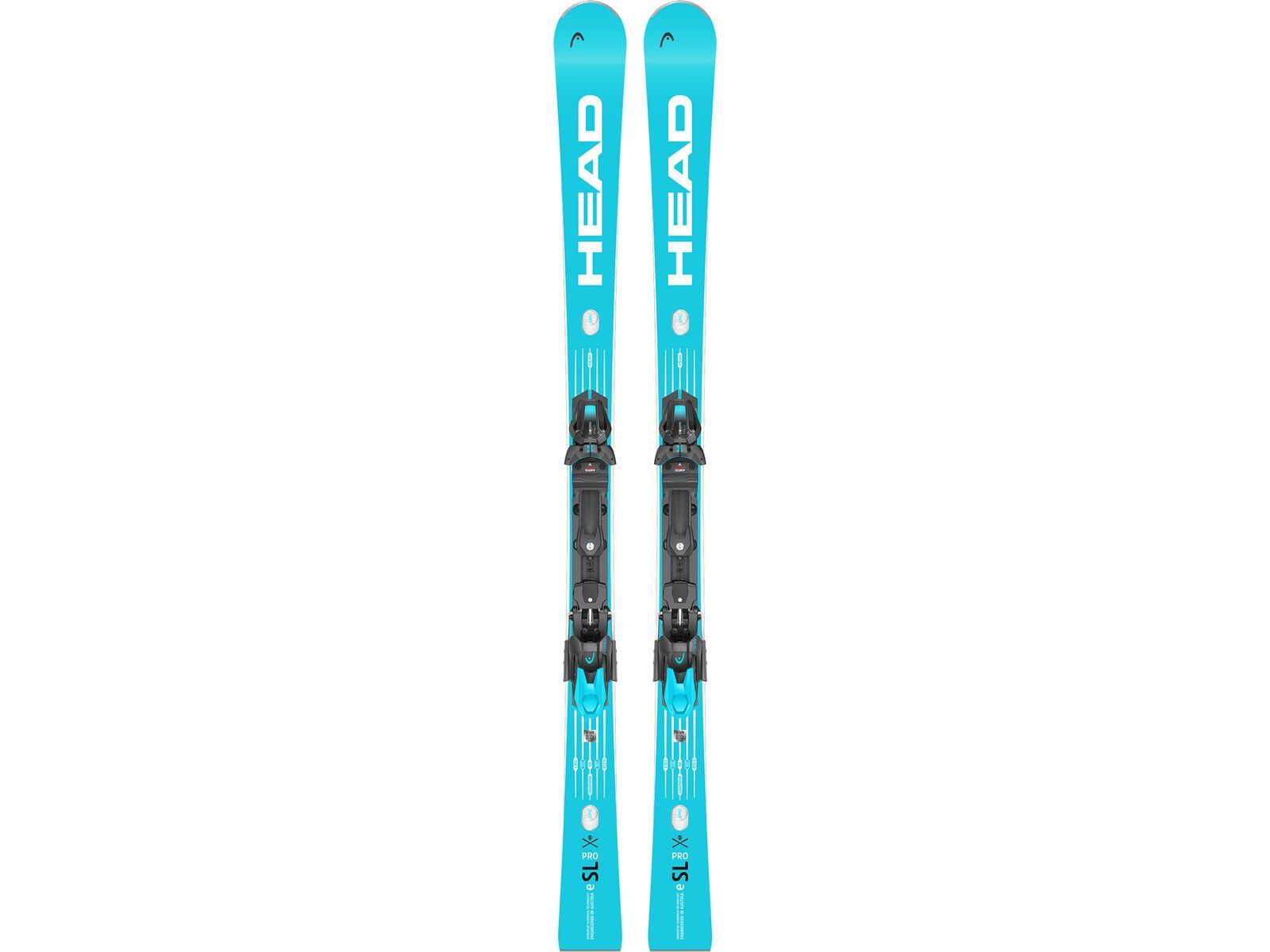 Head Worldcup Rebels e-SL Pro + Freeflex 14 GW, matt black/speed blue | Bild 1
