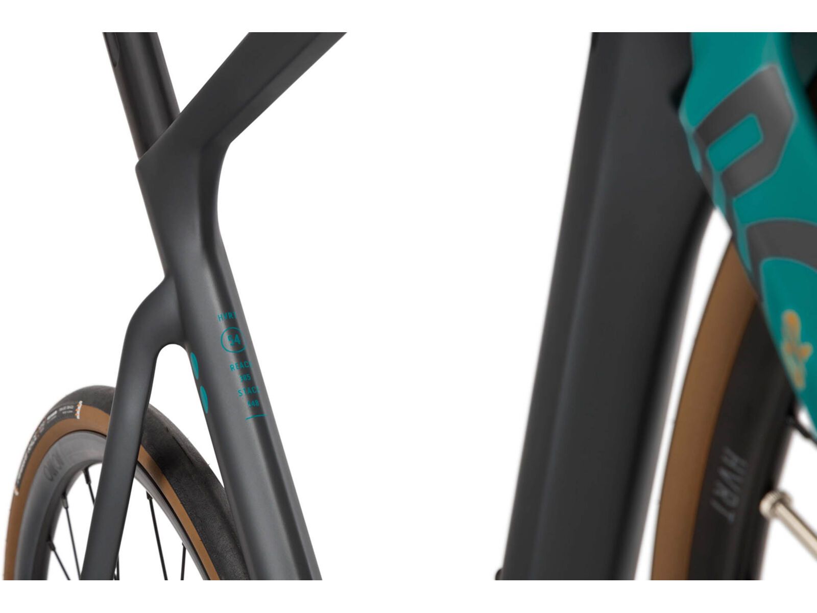 Rondo Hvrt CF2, black/teal | Bild 10