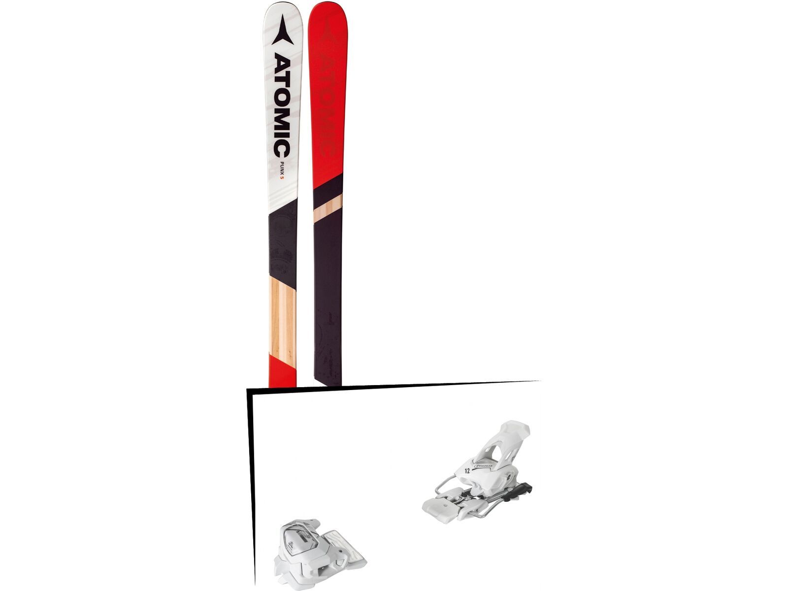 Set: Atomic Punx Five 2018 + Tyrolia Attack² 12 GW matt white | Bild 1