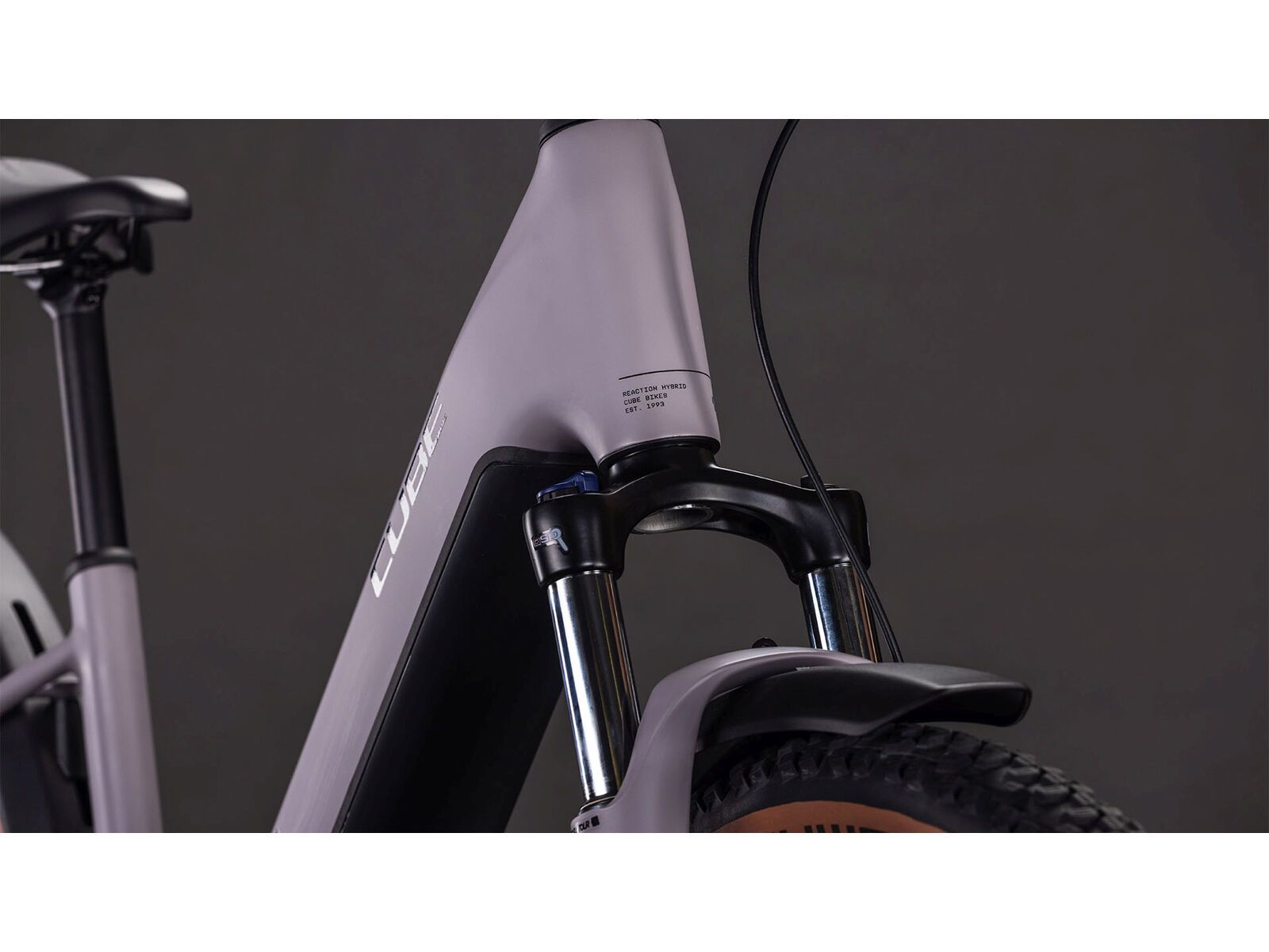 Cube Reaction Hybrid Performance 600 FE Easy Entry 27.5, plumgrey´n´black | Bild 7