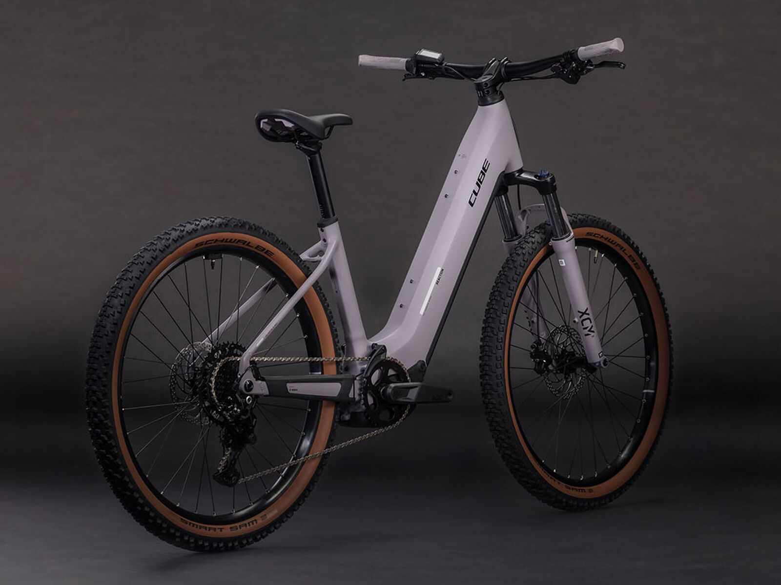 Cube Reaction Hybrid Performance 600 Easy Entry 27.5, plumgrey´n´black | Bild 2