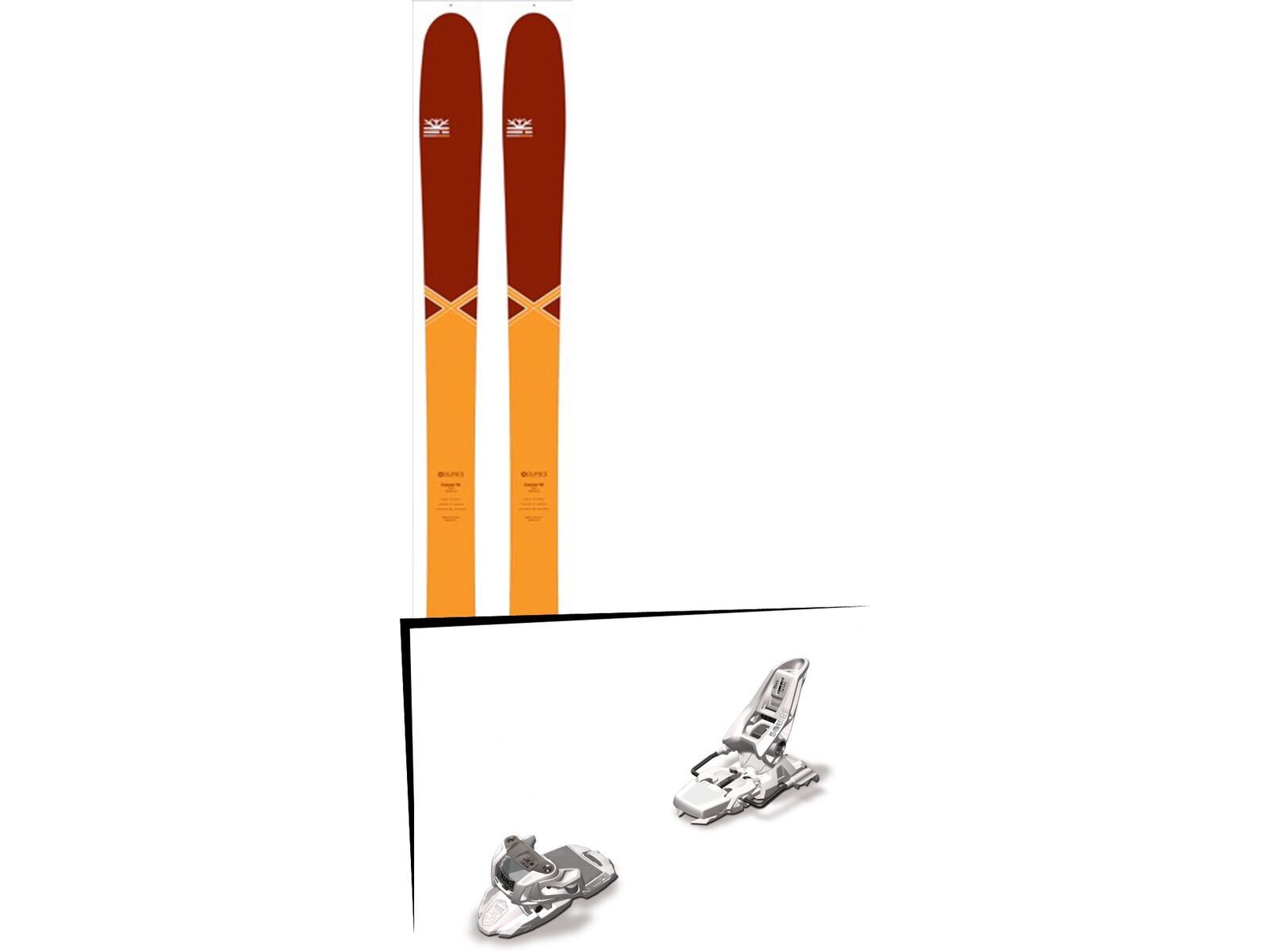 Set: DPS Skis Cassiar 95 Pure3 2016 + Marker Squire 11 (1685410) | Bild 1