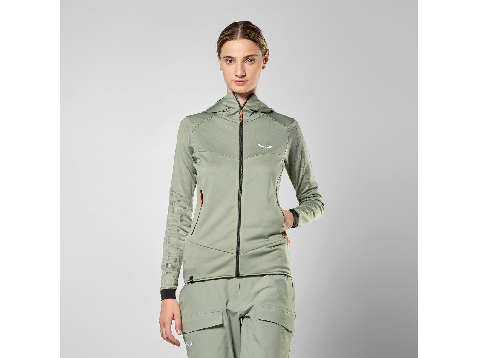 Salewa Sella Crevasse Kapuzenjacke Damen, shadow | Bild 5