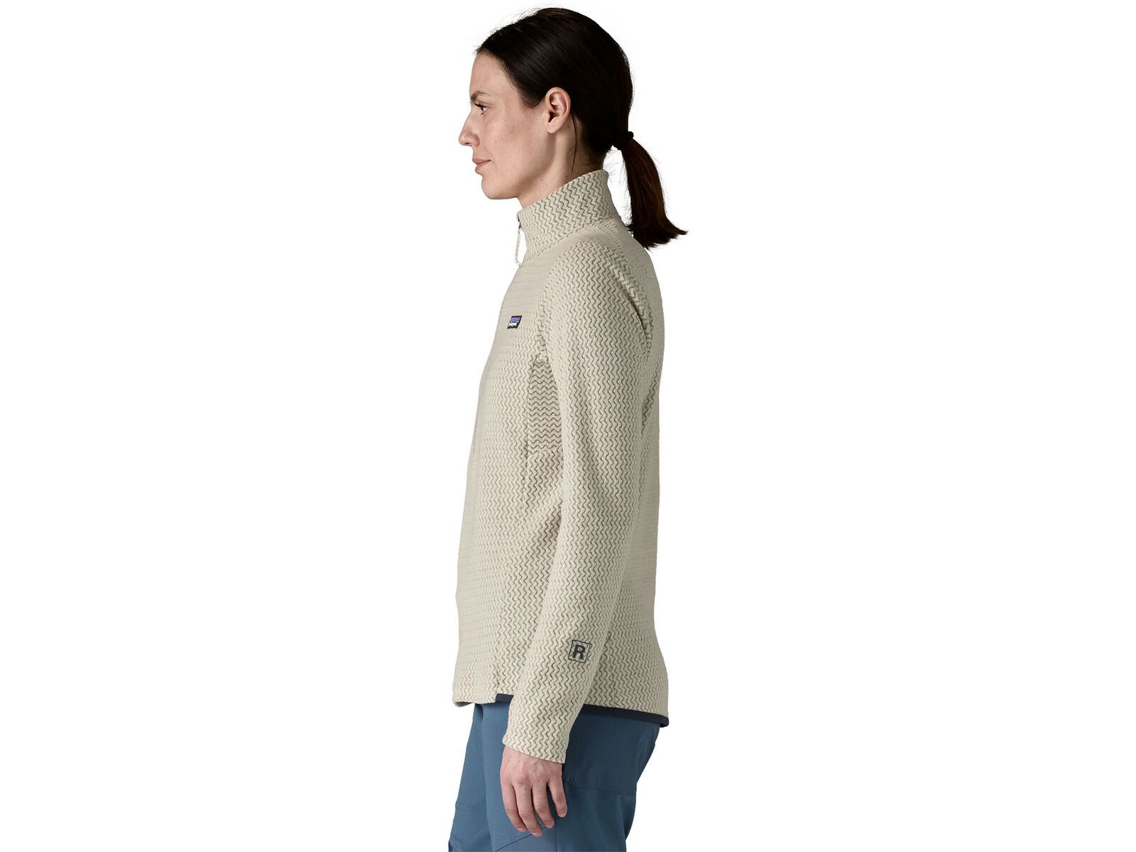Patagonia Women's R1 Air Zip Neck, wool white | Bild 3