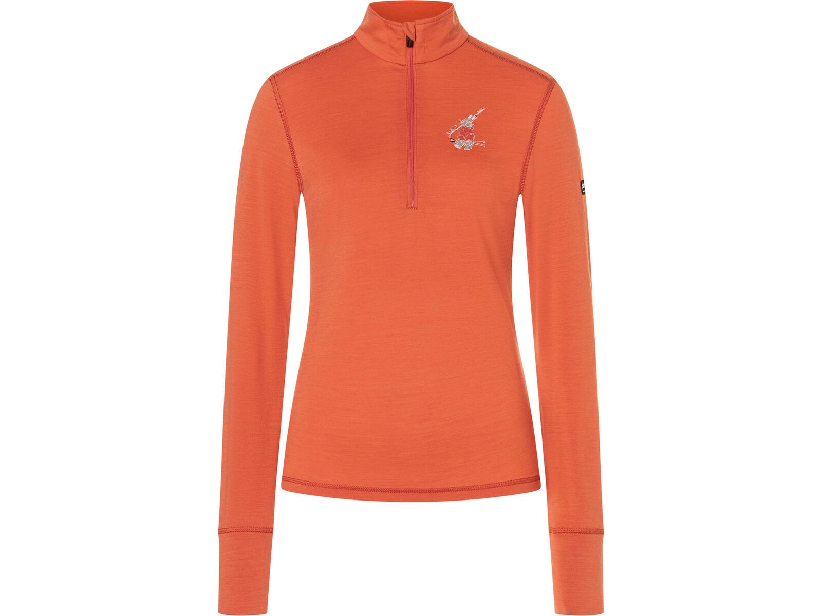 super.natural W Tundra175 Zip 1/4 Bunny, chilli/various | Bild 1