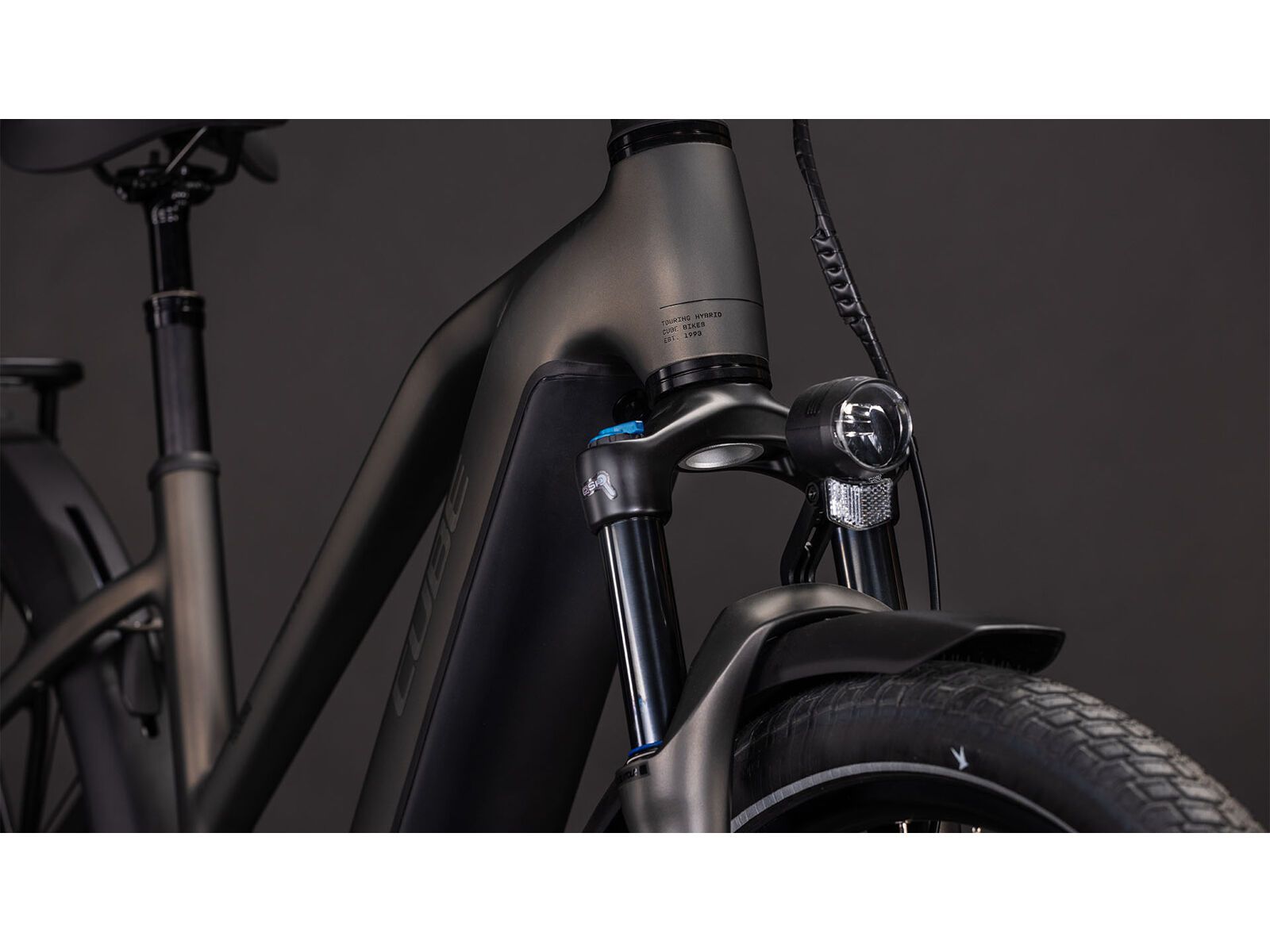 Cube Touring Hybrid Comfort SLX 800 Trapeze, charcoal´n´chrome | Bild 7