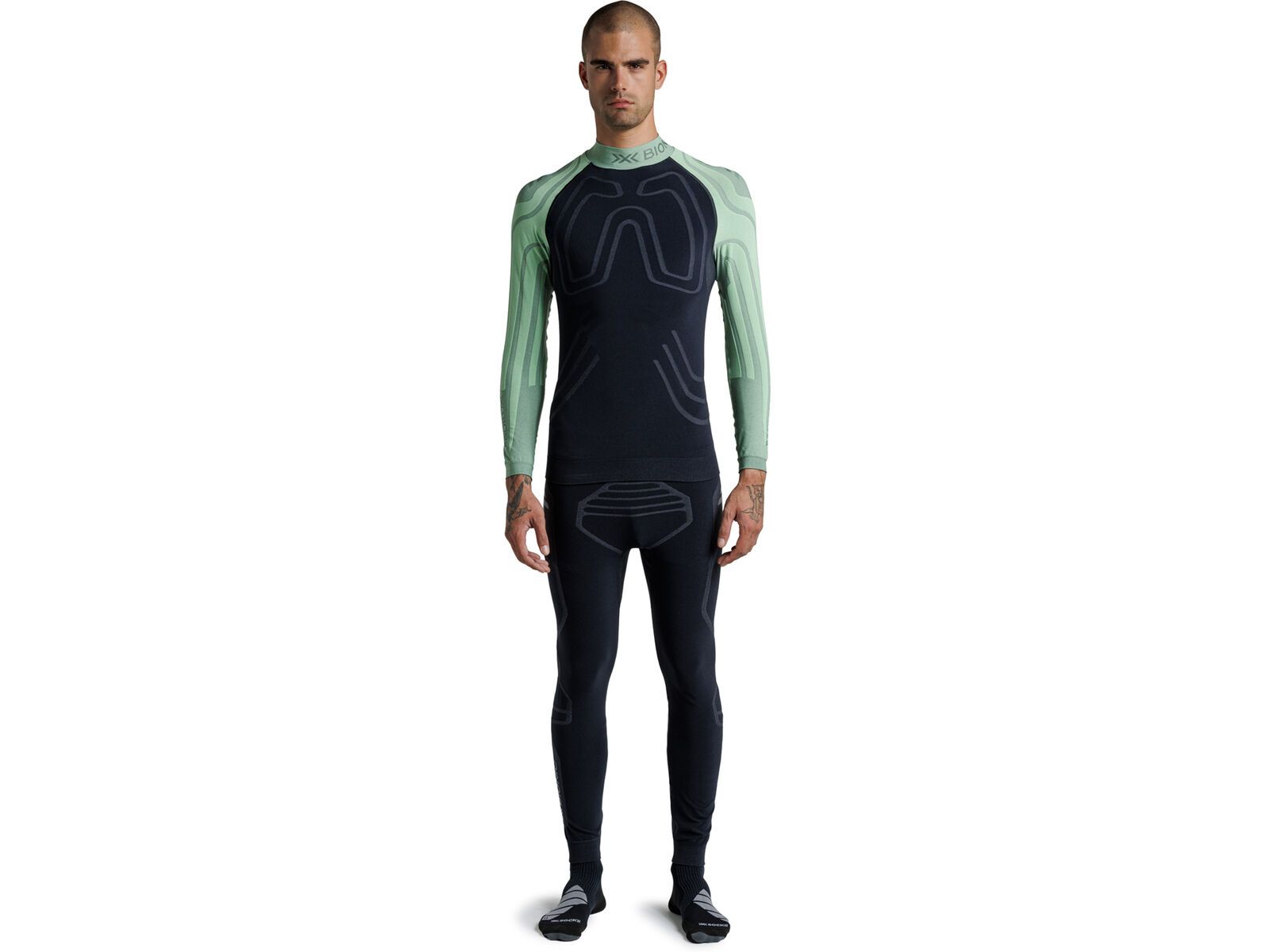 X-Bionic Heatloop Shirt LS Men, digital lime/x black | Bild 3