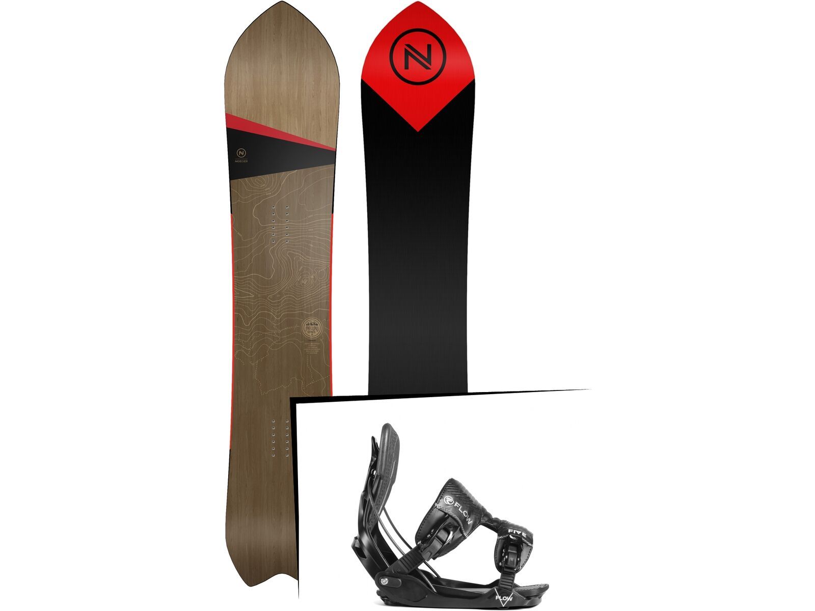 Set: Nidecker Mellow 2019 + Flow Five (2226554S) | Bild 1