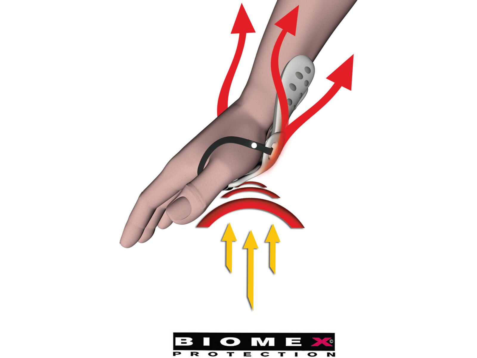 Level Butterfly W Mitt, black-white | Bild 2