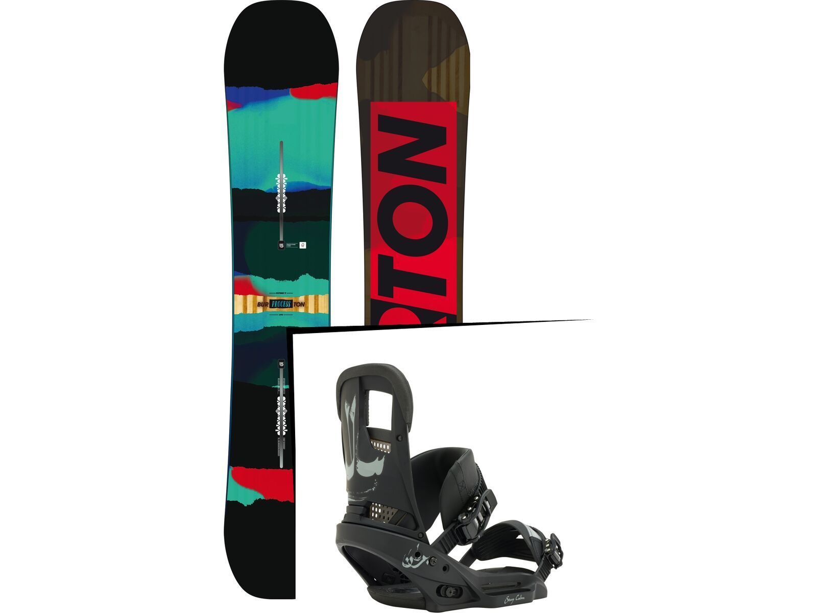 Burton Set: Process Flying V Wide 2016 + Burton Stay Calm EST | Bild 1