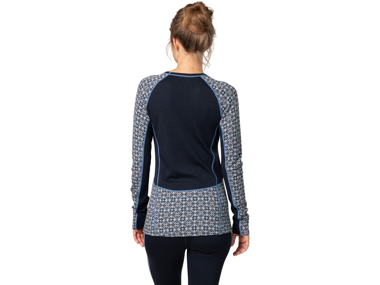 Kari Traa Rose Light Long Sleeve Baselayer, dark navy blue | Bild 4